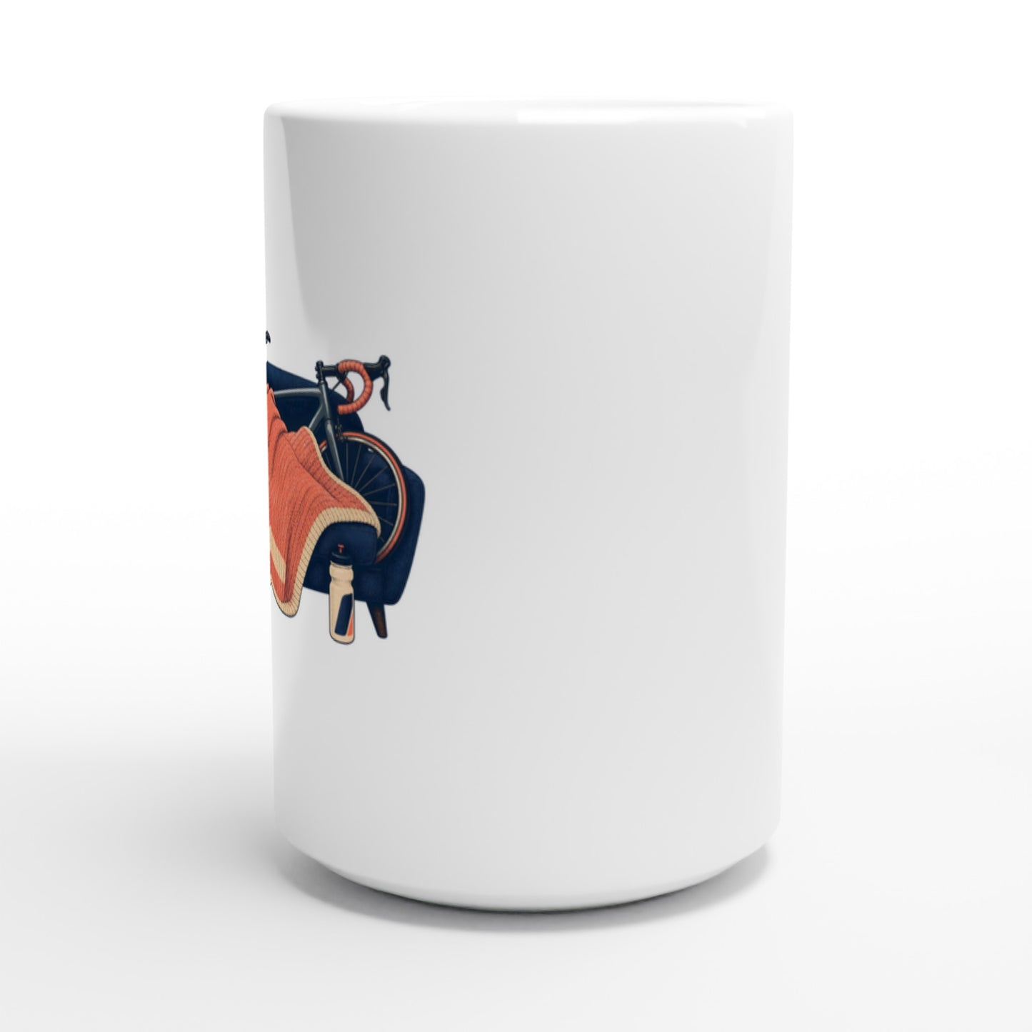 Bicycle Rest Day Large Mug — product view 2