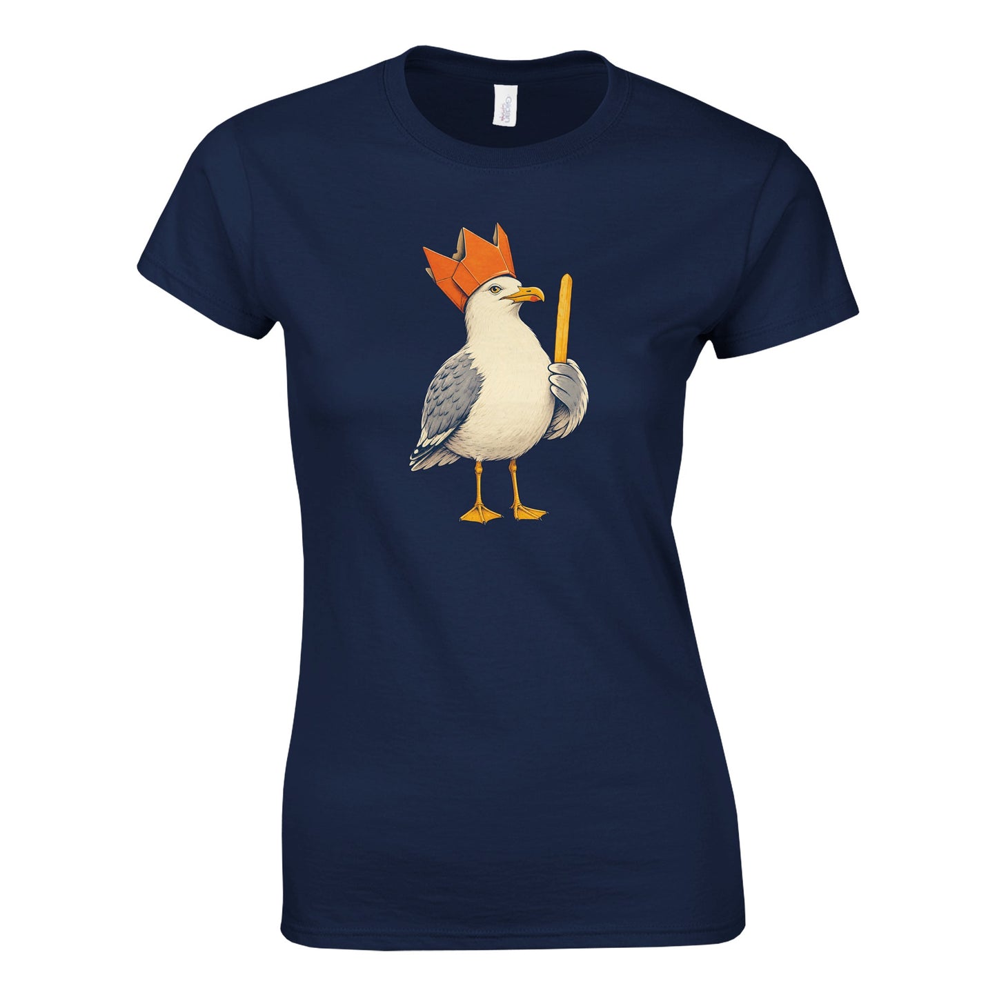 The Chip Crown Gull Women's T-shirt — product view 8
