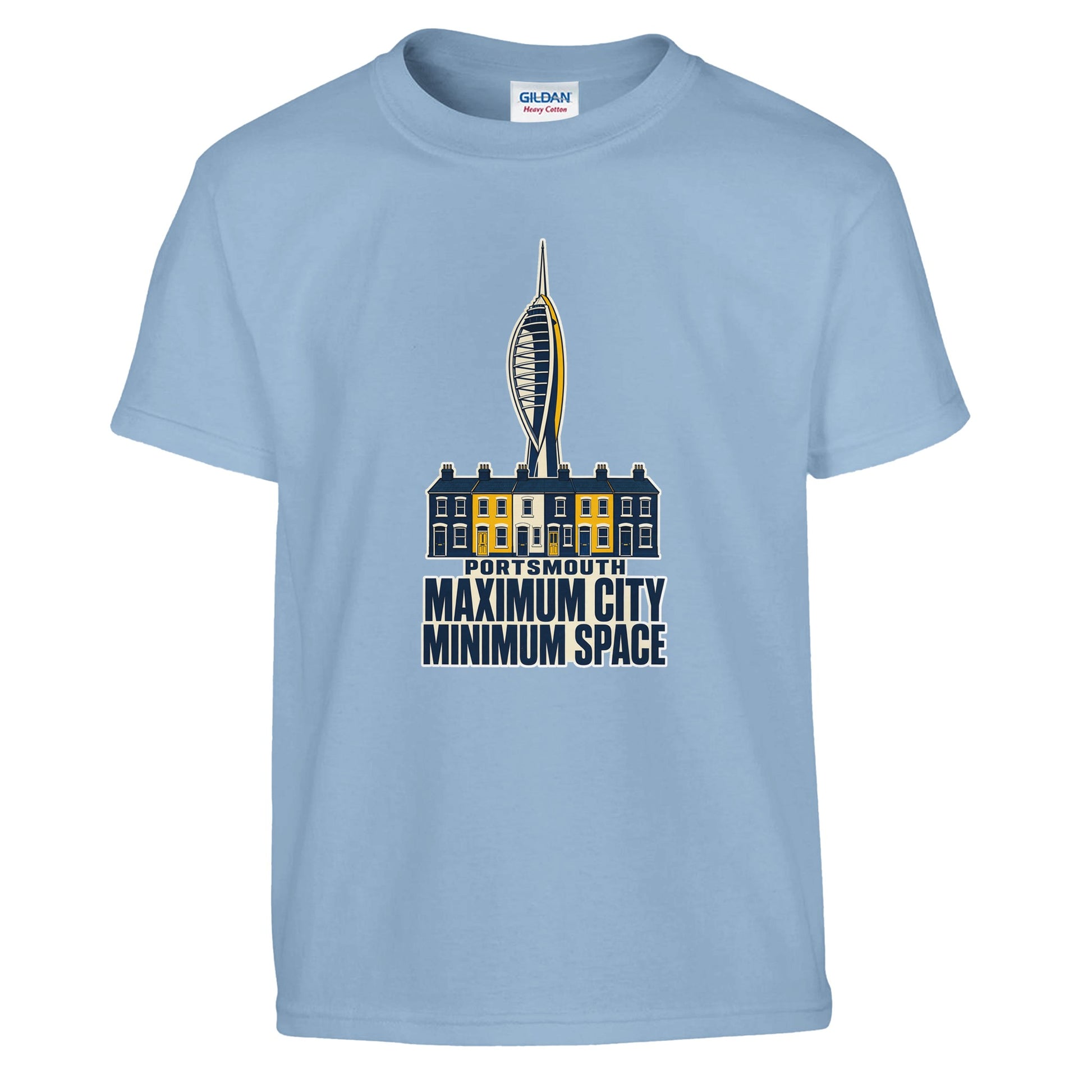 Portsmouth Maximum City Minimum Space Kids' T-shirt — product view 3