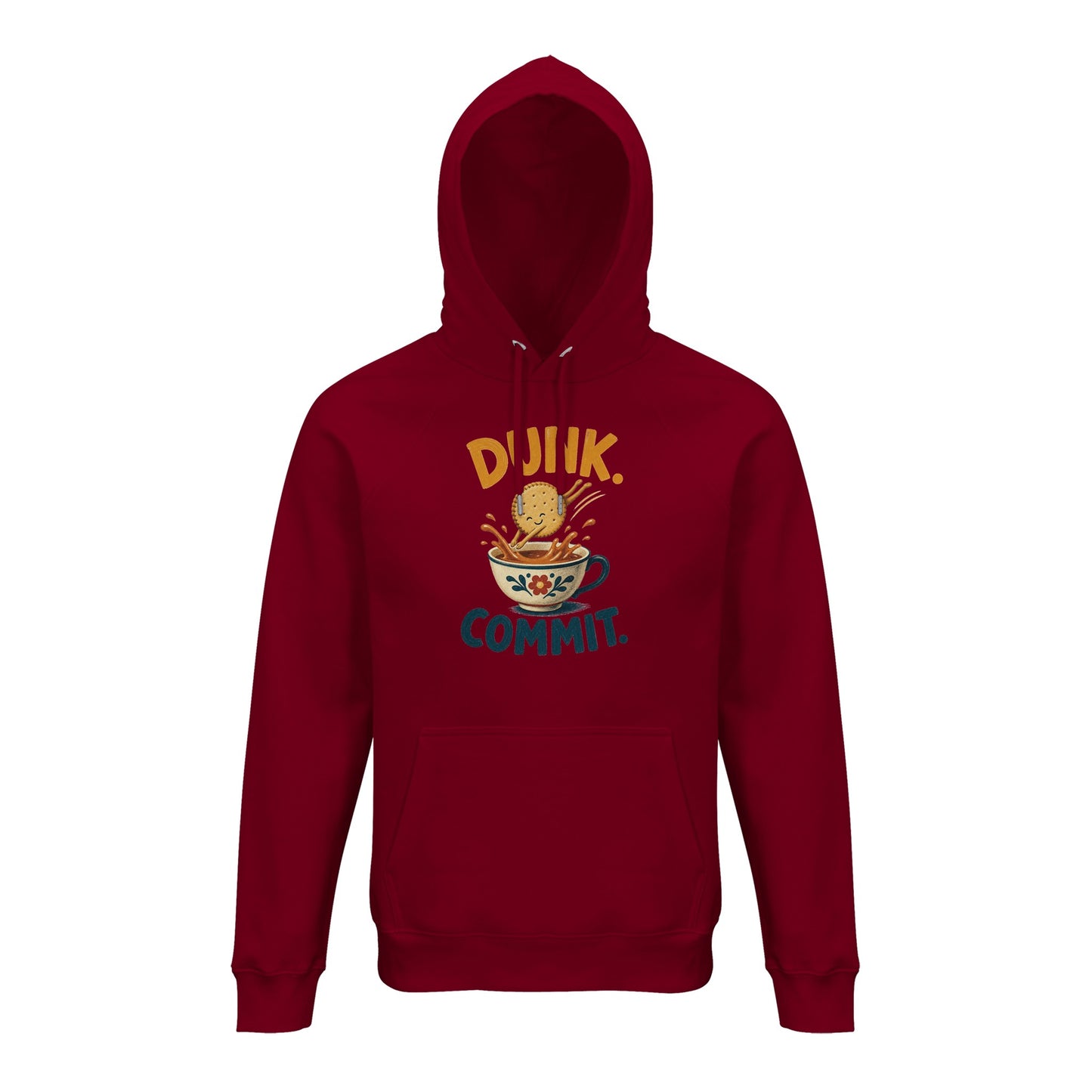 Dunk. Commit. Tea Biscuit Graphic Hoodie — product view 4
