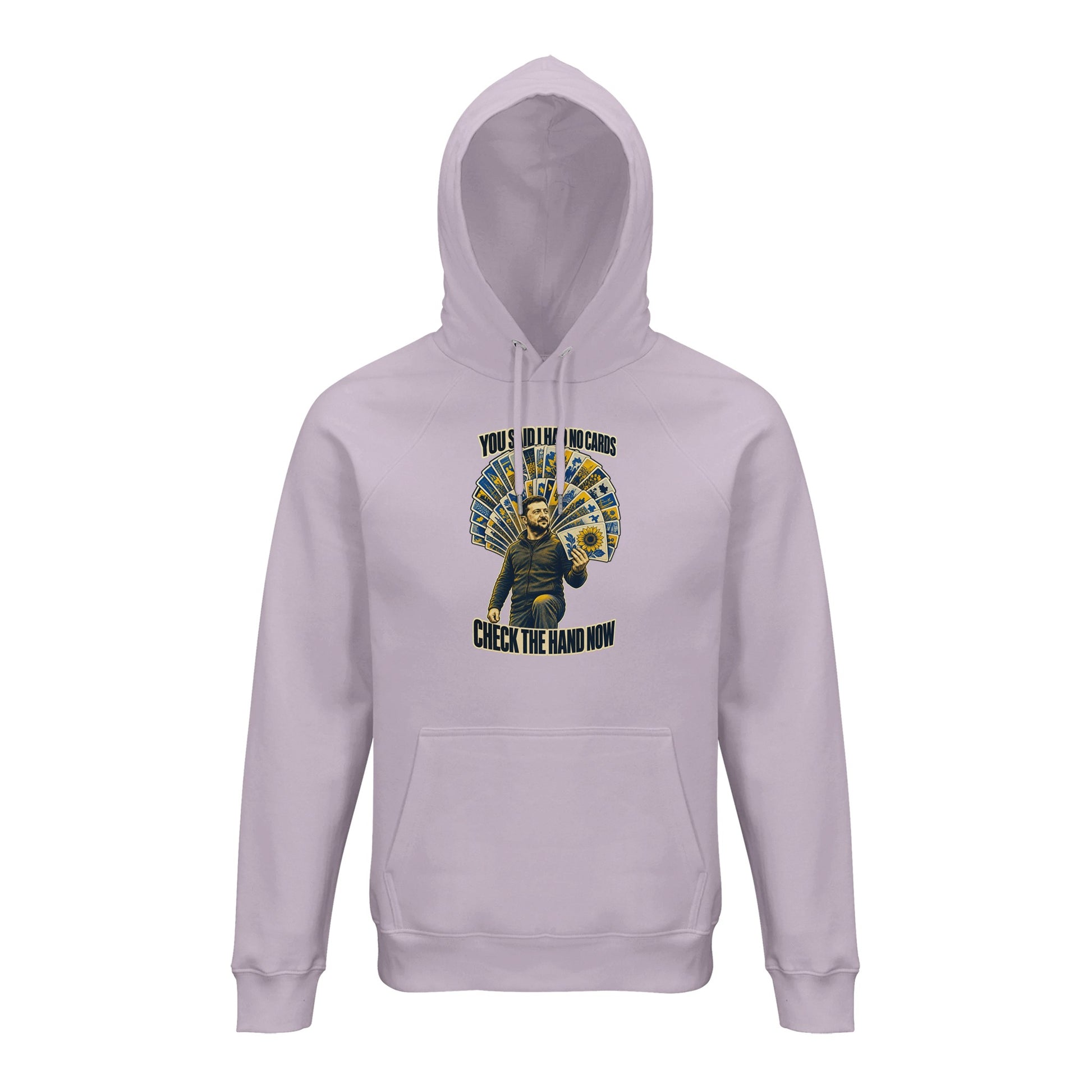 You Said I Had No Cards – Zelenskyy Satire Hoodie — product view 11