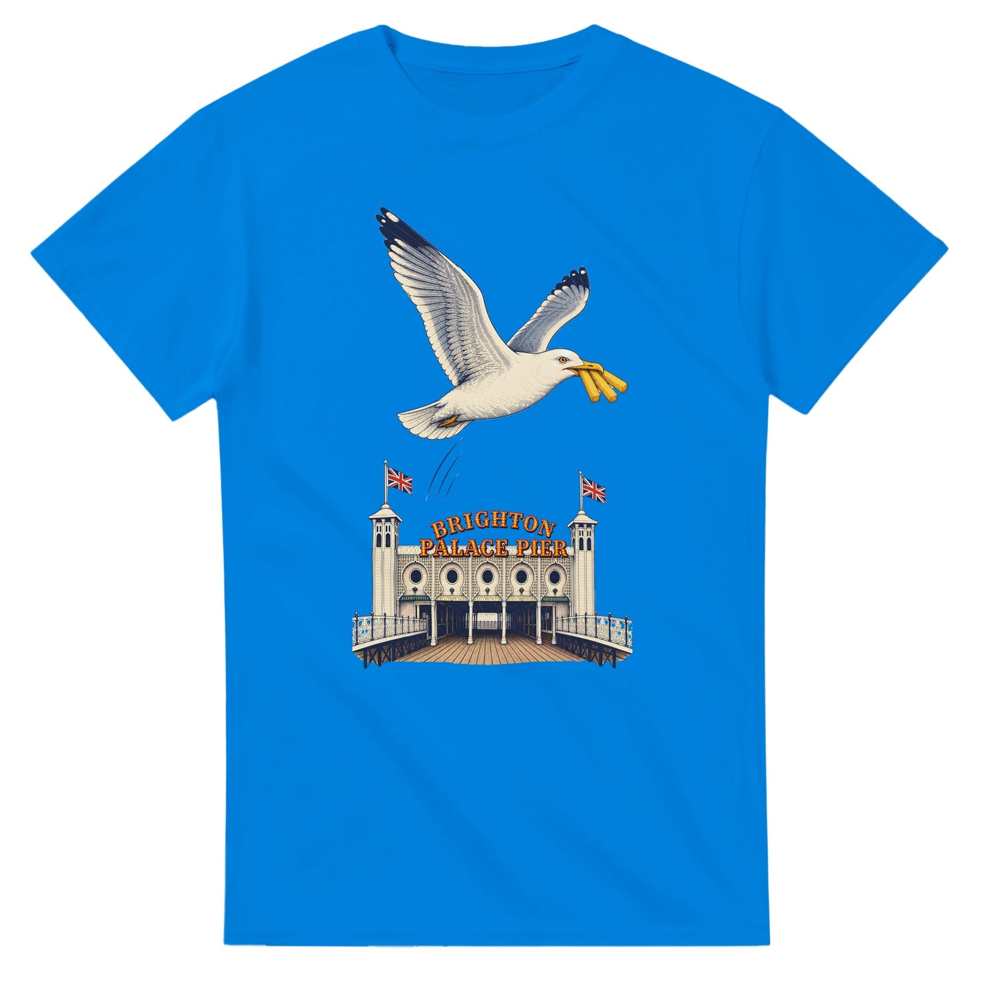 Brighton Palace Pier Chip Heist T-shirt — product view 2