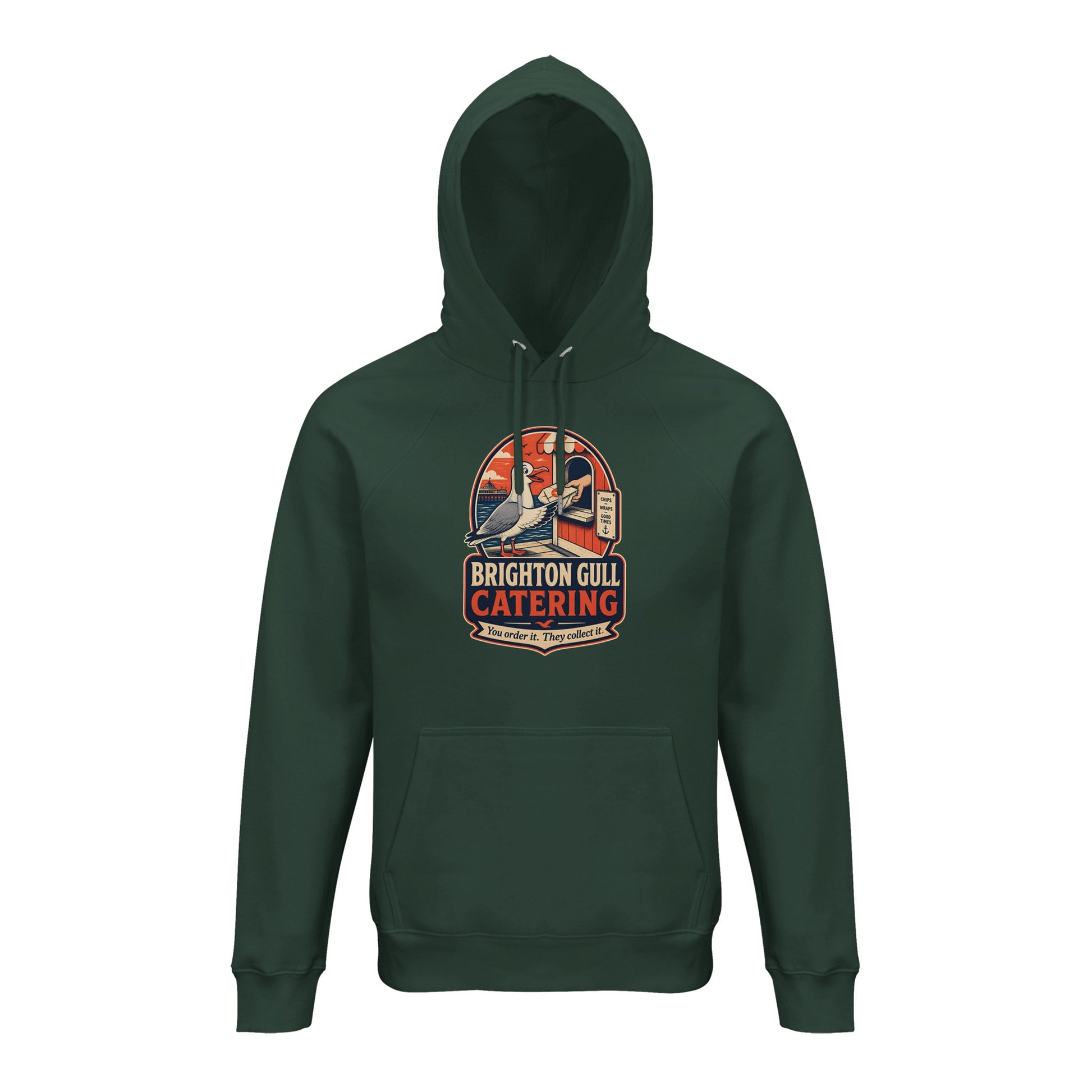 Brighton Gull Catering — Illustrated Hoodie — product view 11