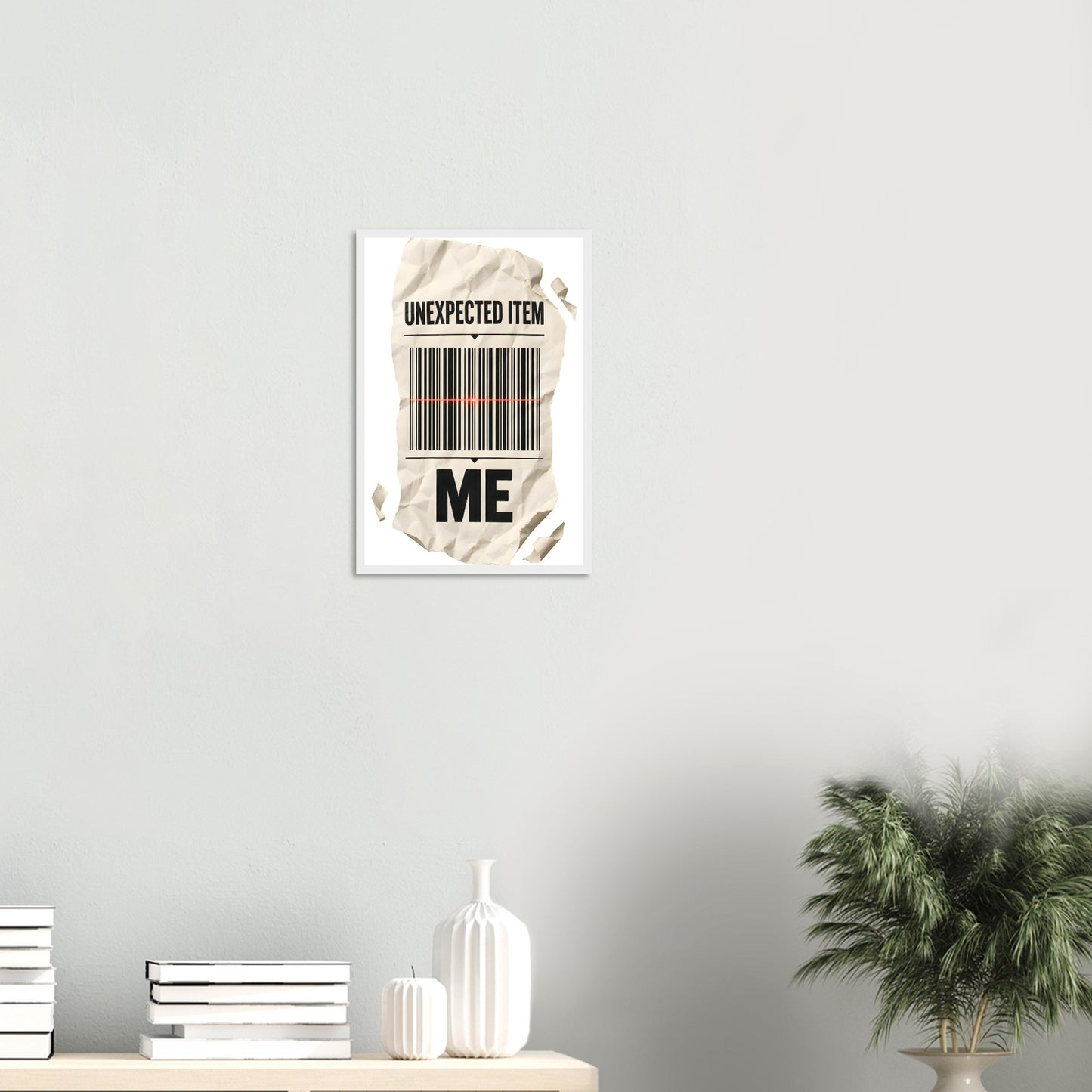 Unexpected Item: Me Framed Wall Art — product view 11