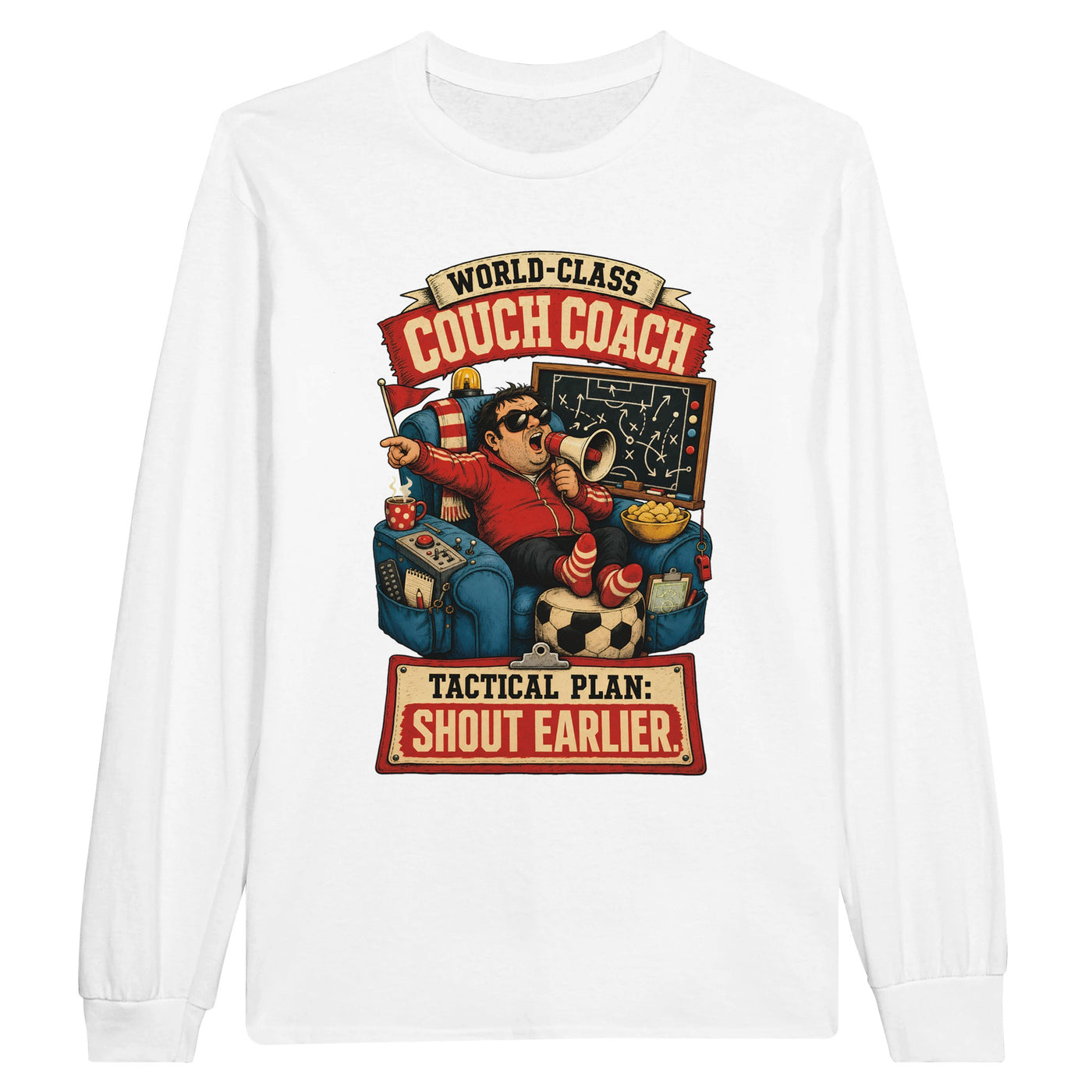 World-Class Couch Coach Long-Sleeve T-shirt