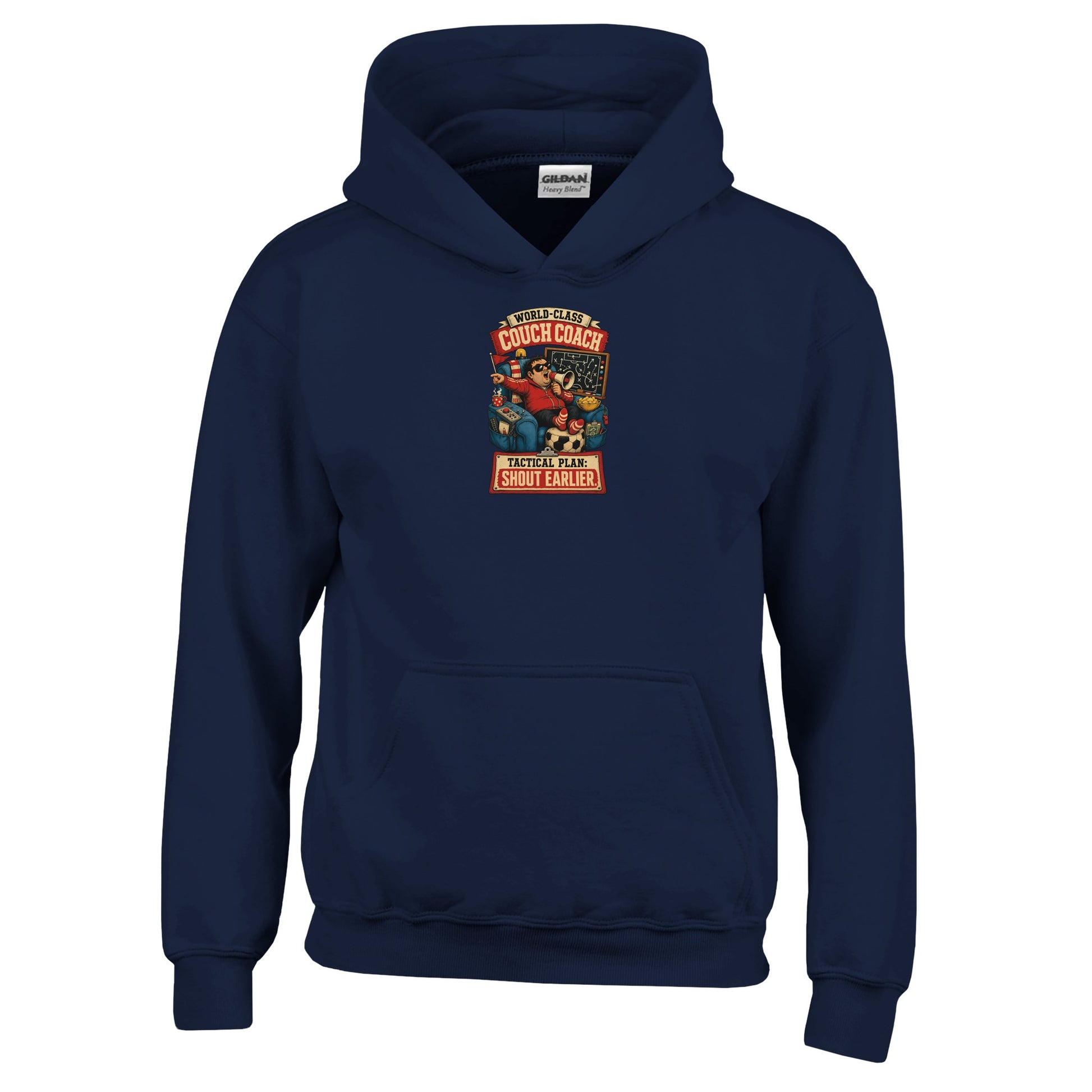World-Class Couch Coach Kids' Hoodie — product view 7