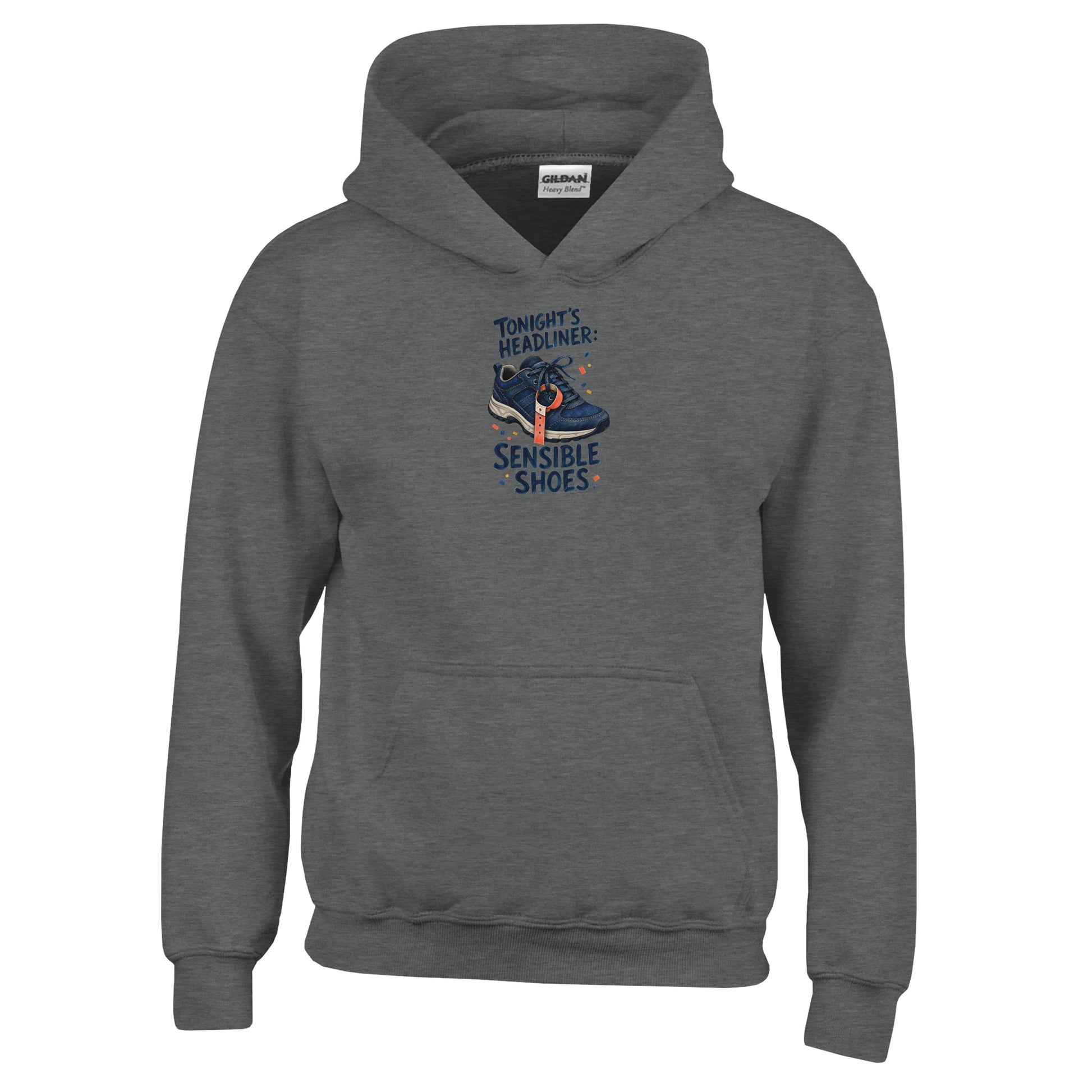 Tonight's Headliner: Sensible Shoes Concert Kids' Hoodie — product view 2