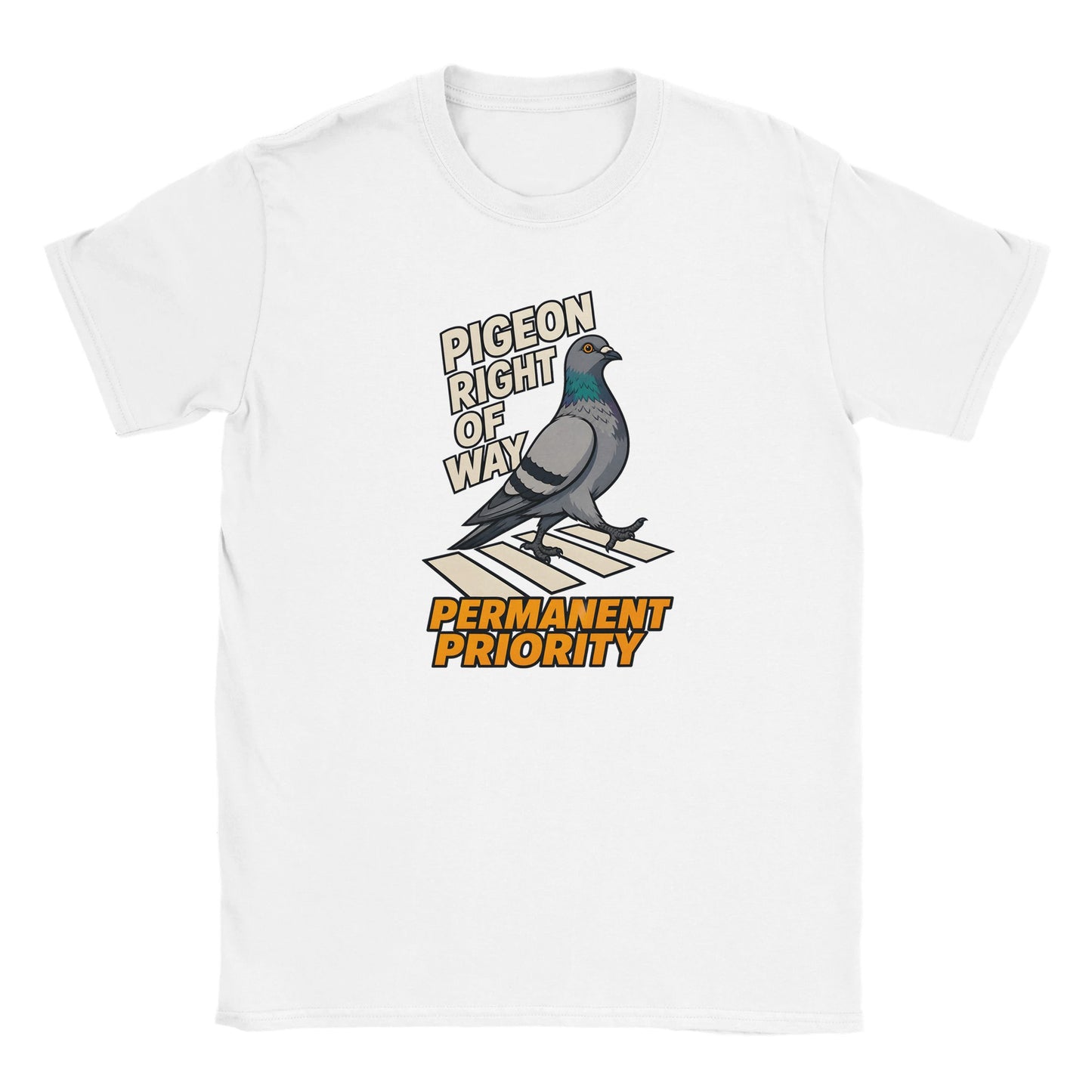 Pigeon Right of Way Kids' T-shirt — product view 14