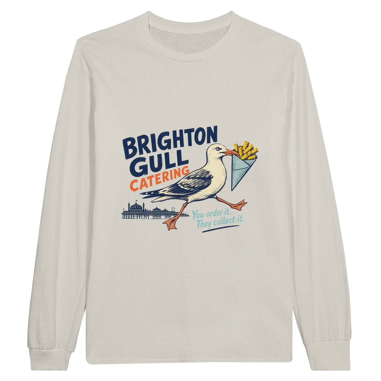Brighton Gull Catering - You Order It, They Collect It Long-Sleeve… — product view 4