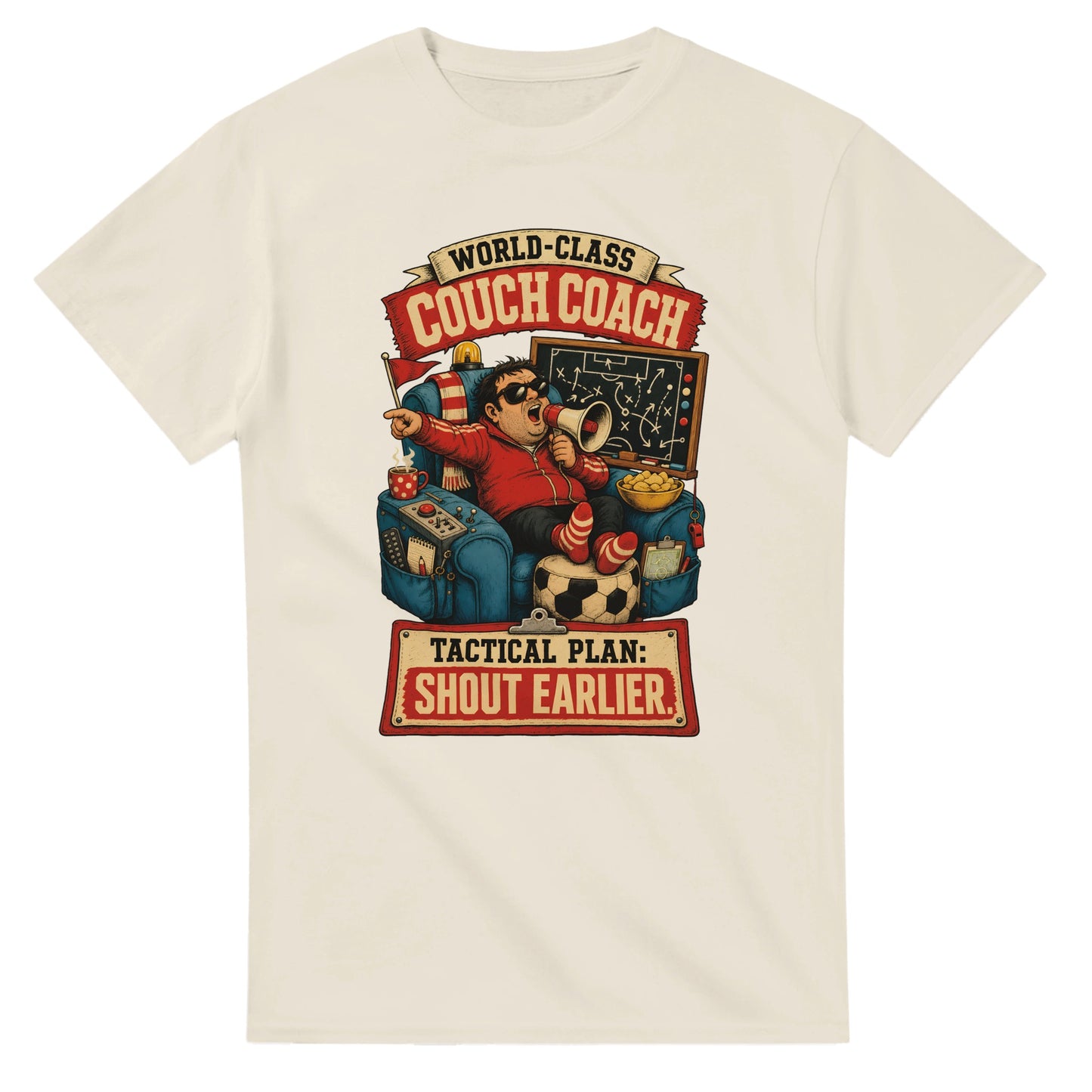 World-Class Couch Coach T-shirt — product view 8