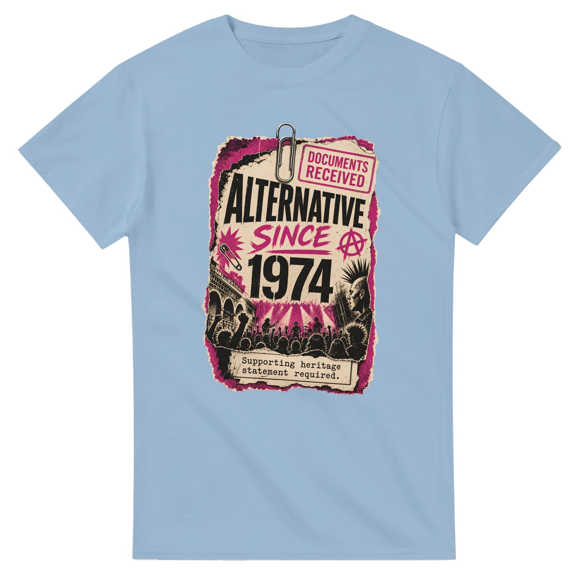 Camden Alternative Since 1974 T-shirt — Illustrated — product view 3