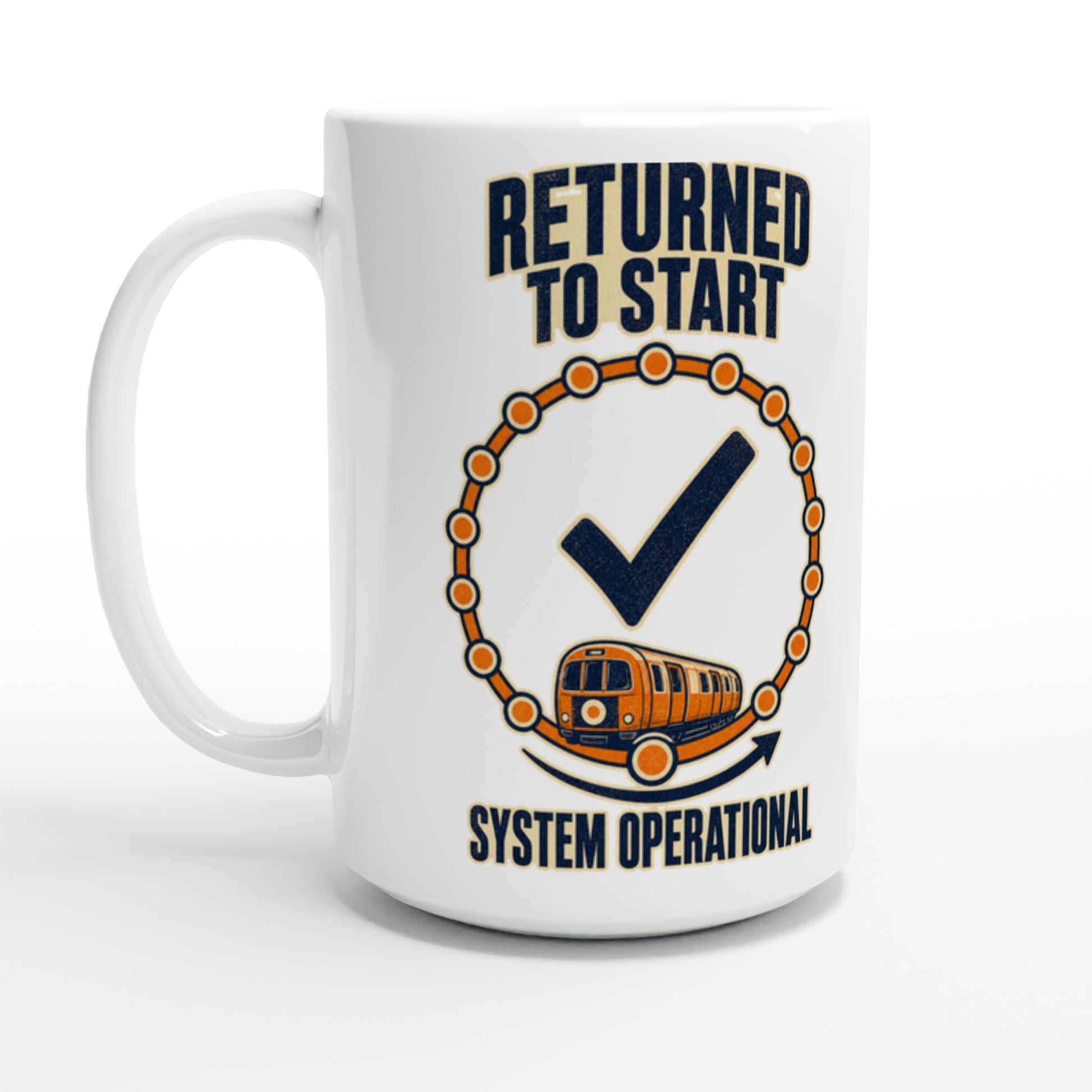 Glasgow Subway: System Operational Large Mug — product view 1