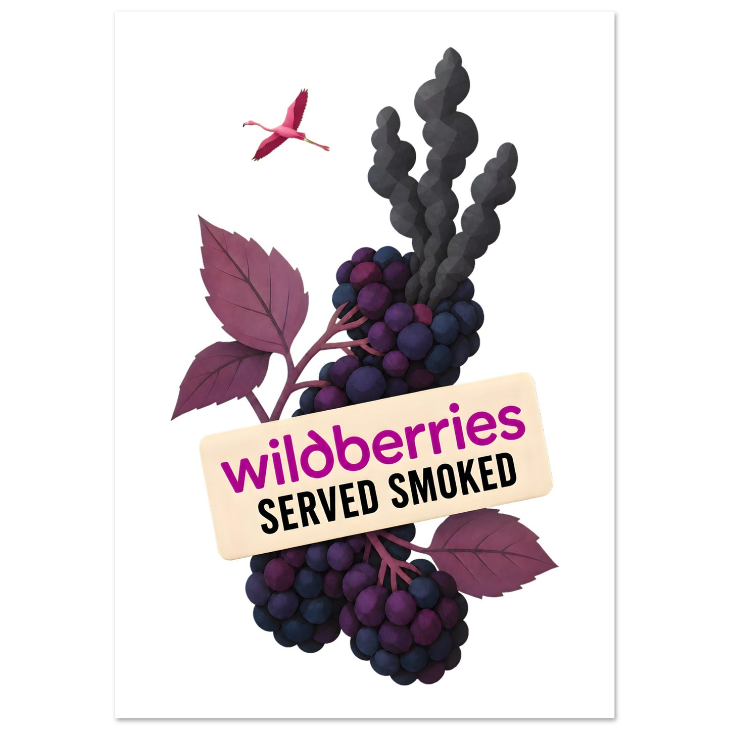 Wildberries, Served Smoked Poster — product view 1