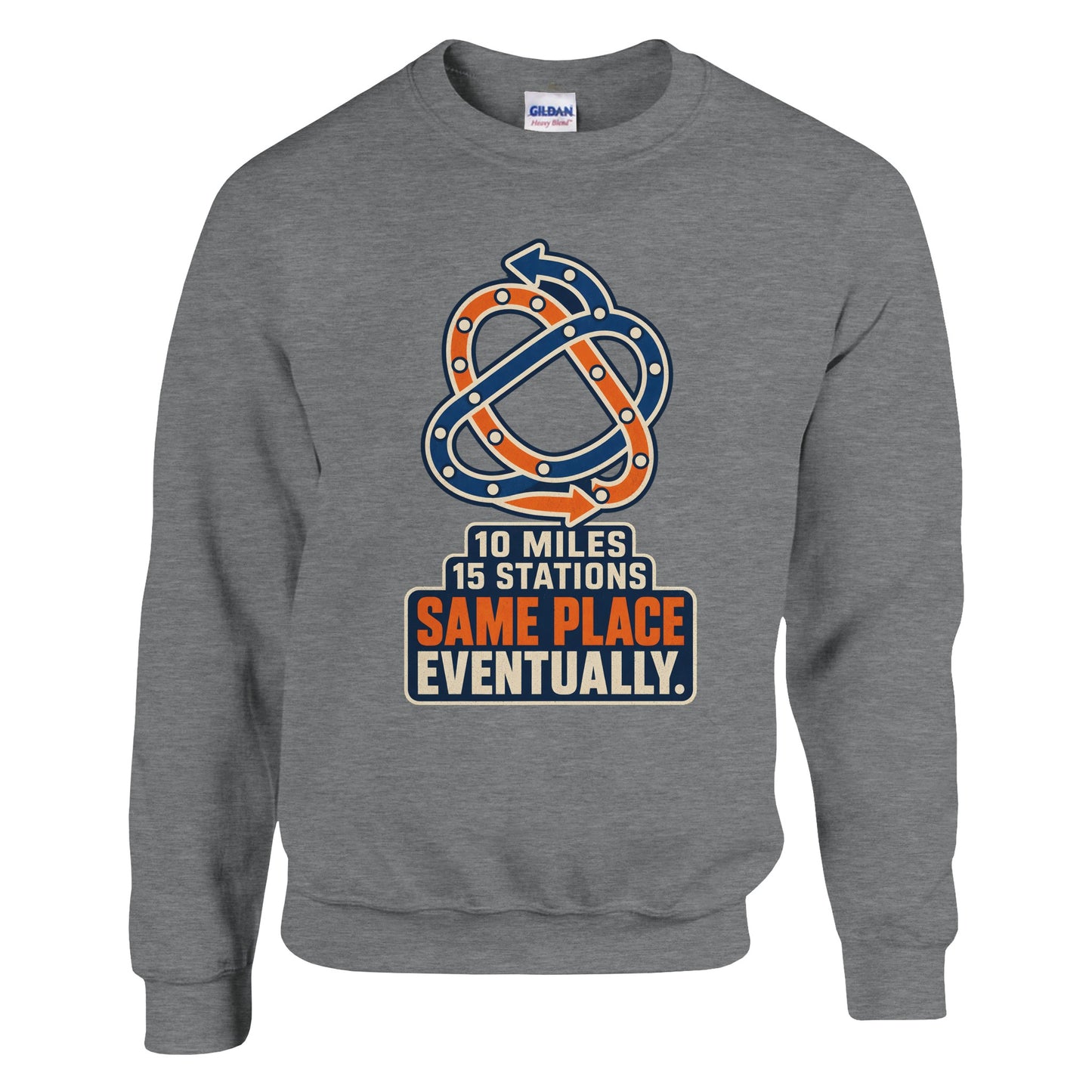 Glasgow Same Place Eventually Sweatshirt — product view 16