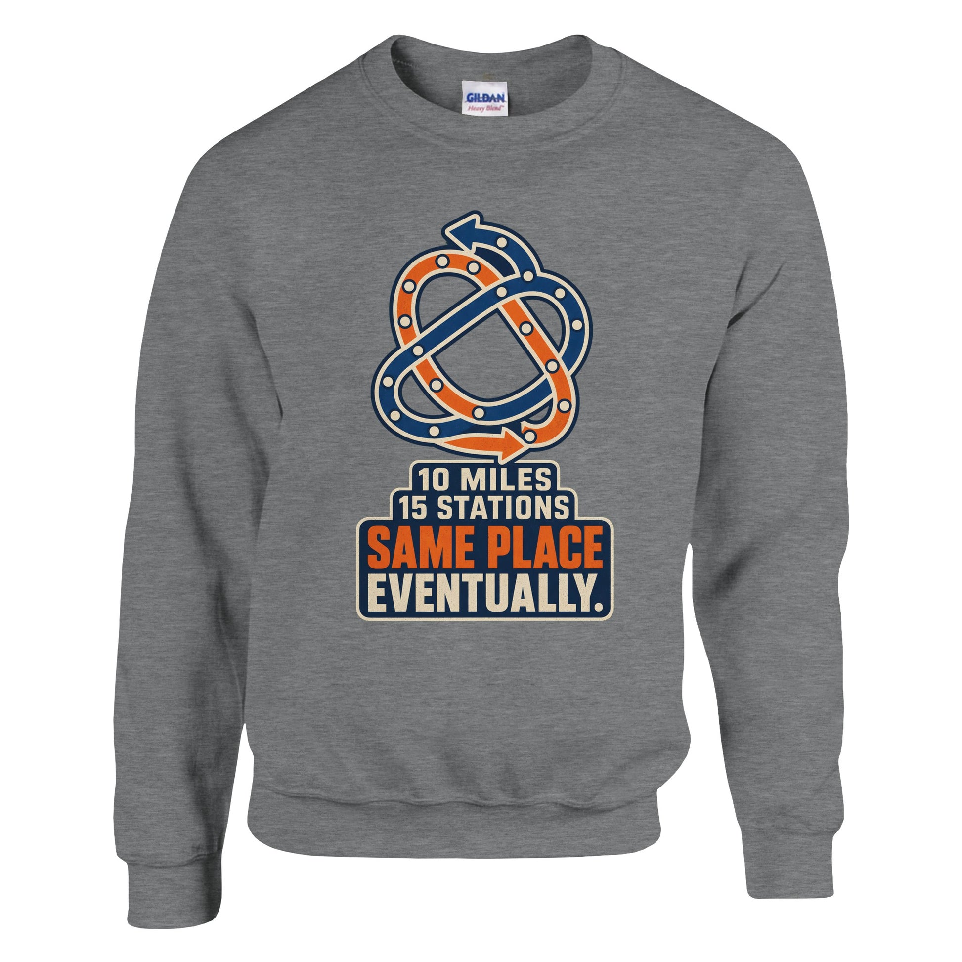 Glasgow Same Place Eventually Sweatshirt — product view 16