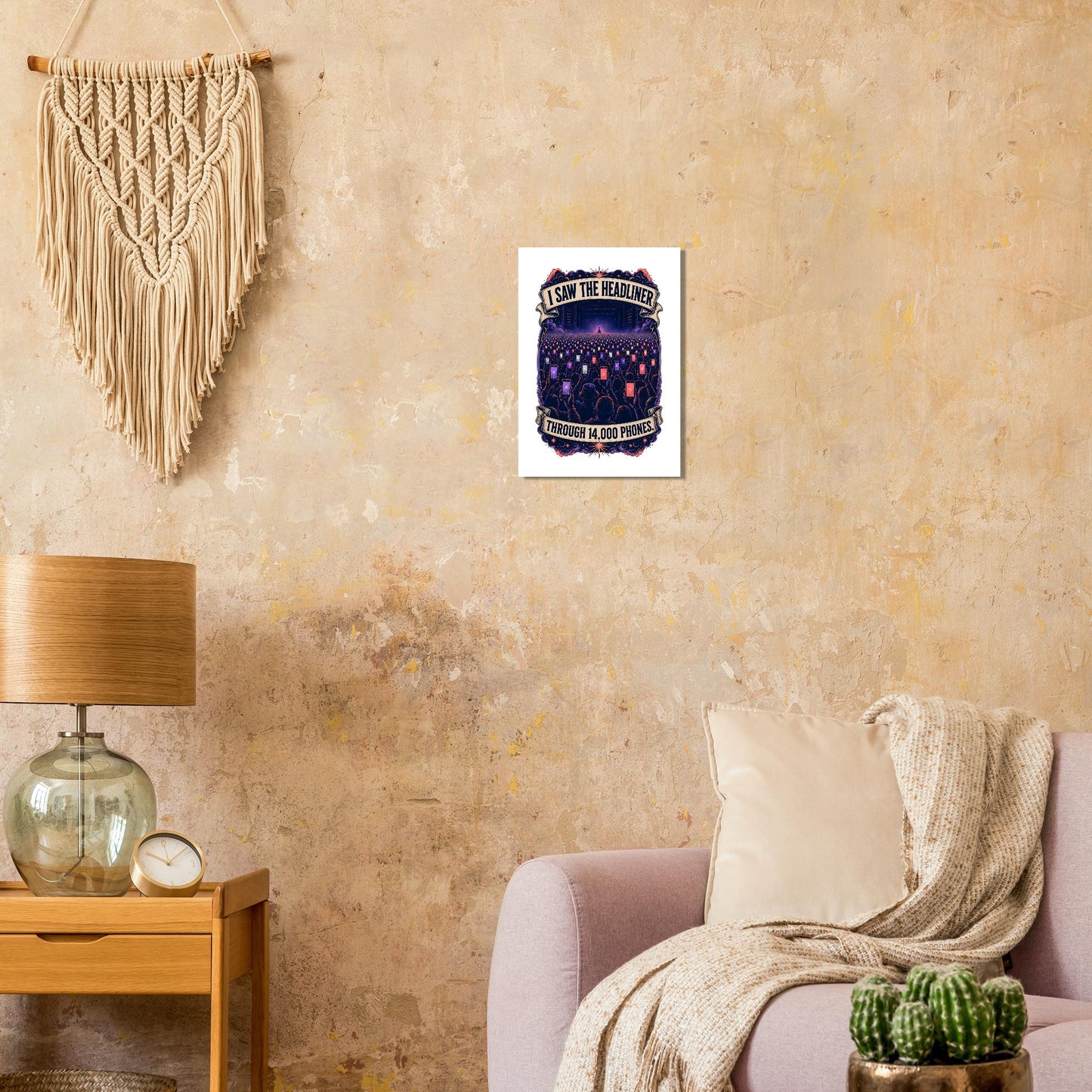 The Headliner Through 14,000 Phones Poster — product view 9