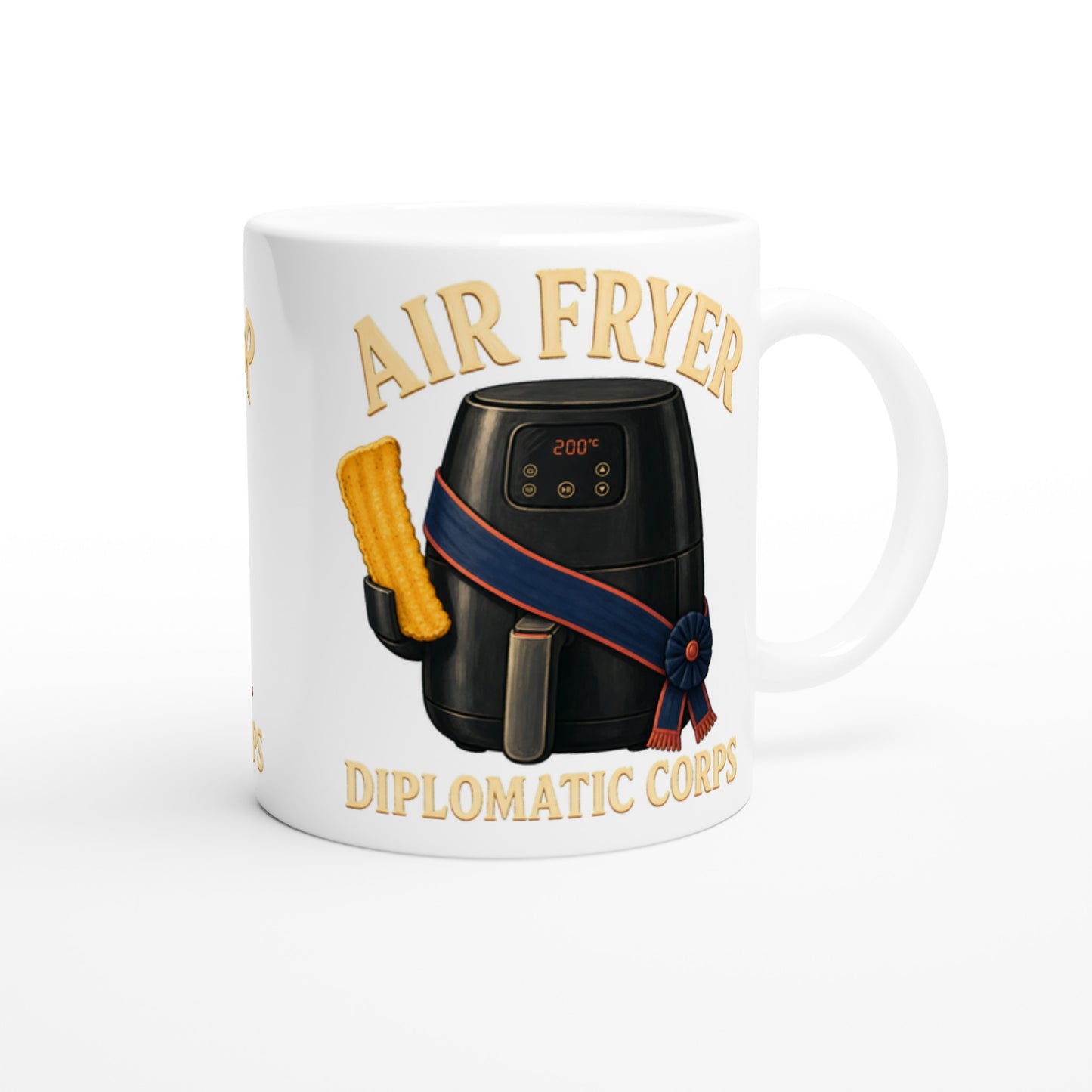 Air Fryer Diplomatic Corps Mug — product view 2