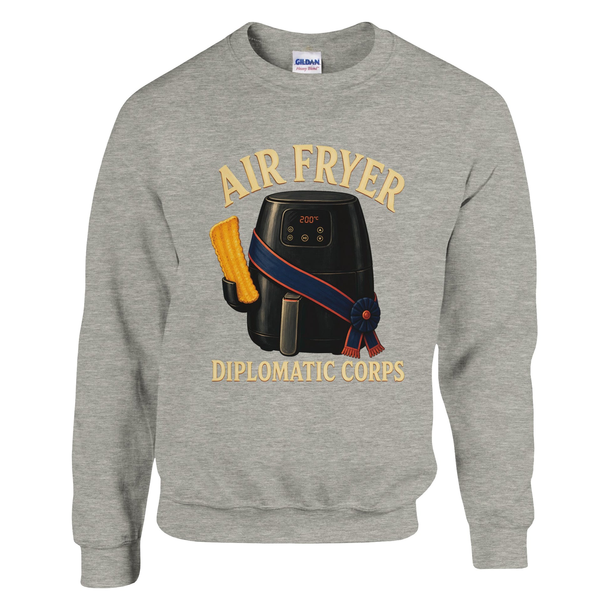 Air Fryer Diplomatic Corps Sweatshirt — product view 17