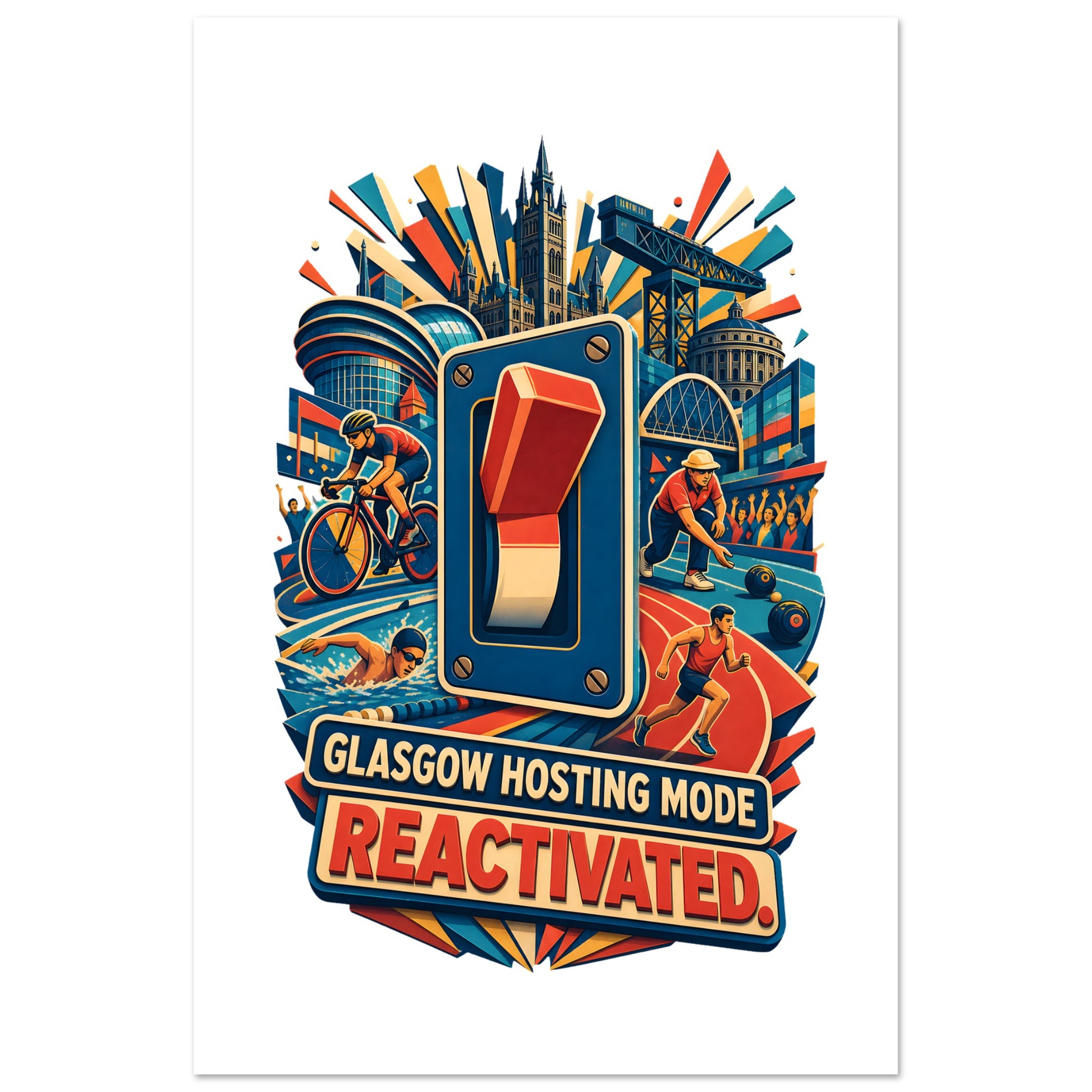 Glasgow Hosting Mode — Reactivated Poster — product view 6