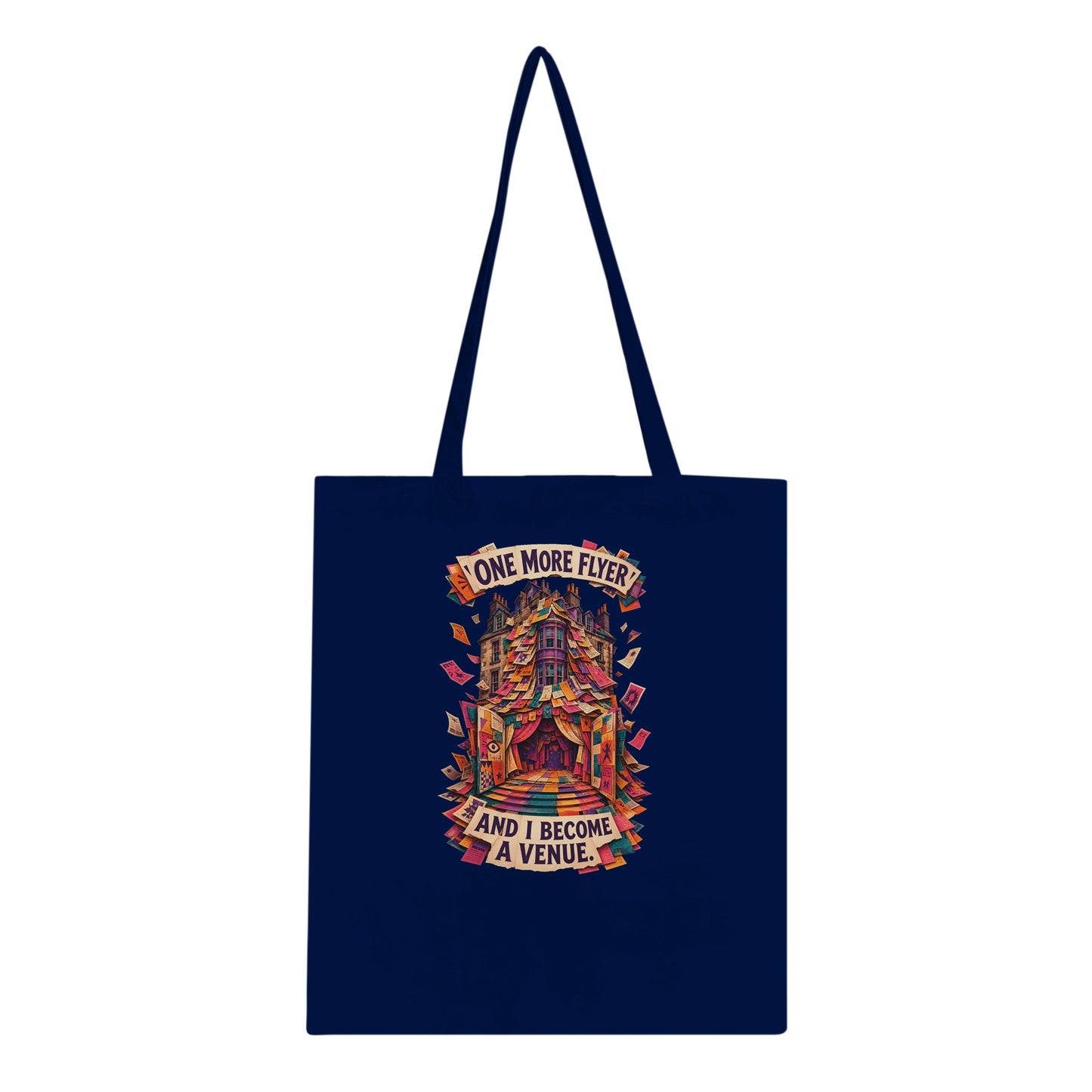 One More Flyer and I Become a Venue Tote Bag — product view 2