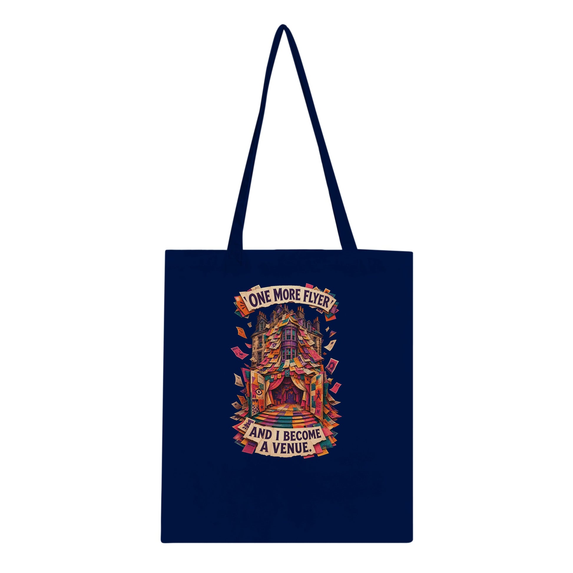 One More Flyer and I Become a Venue Tote Bag — product view 3