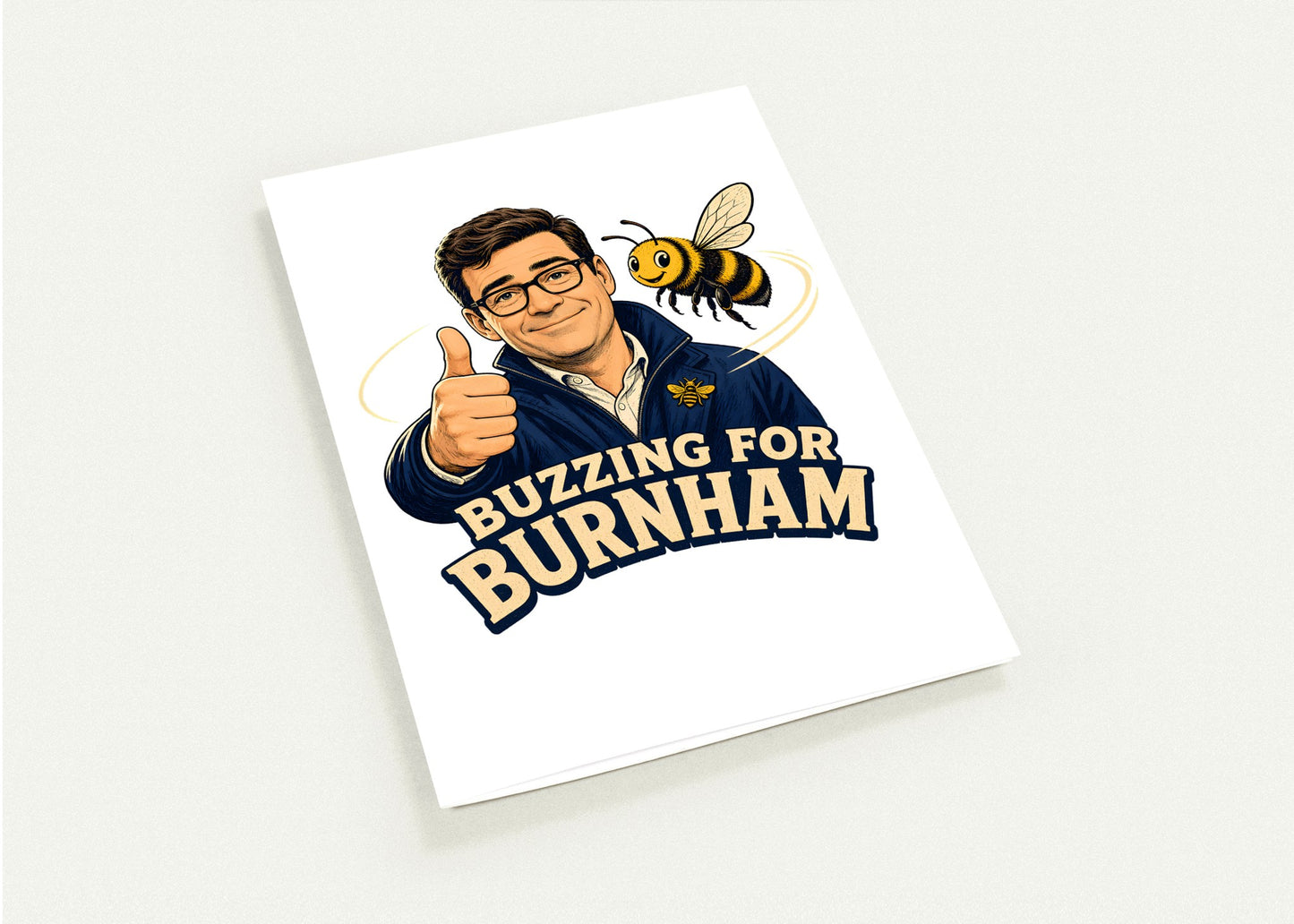 Buzzing for Burnham Greeting Card Pack — product view 4