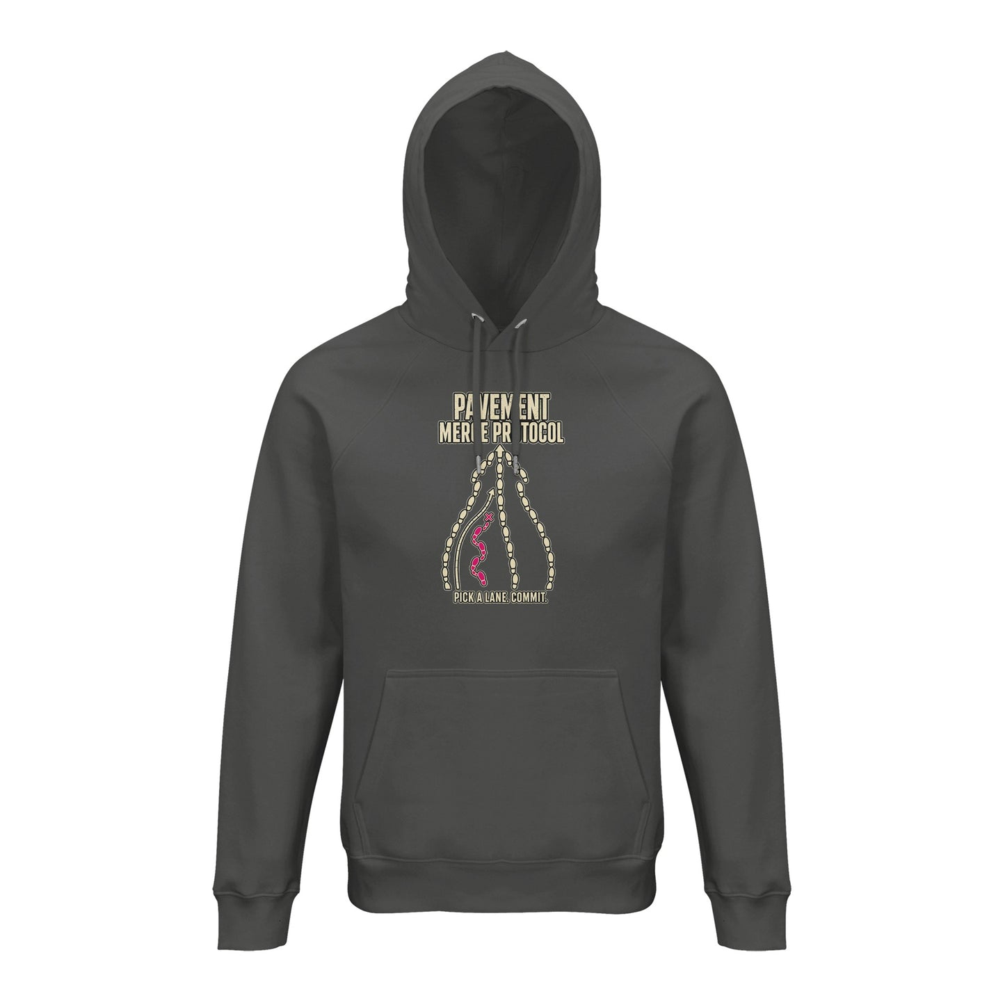 Pavement Merge Protocol — Pick a Lane Hoodie — product view 13