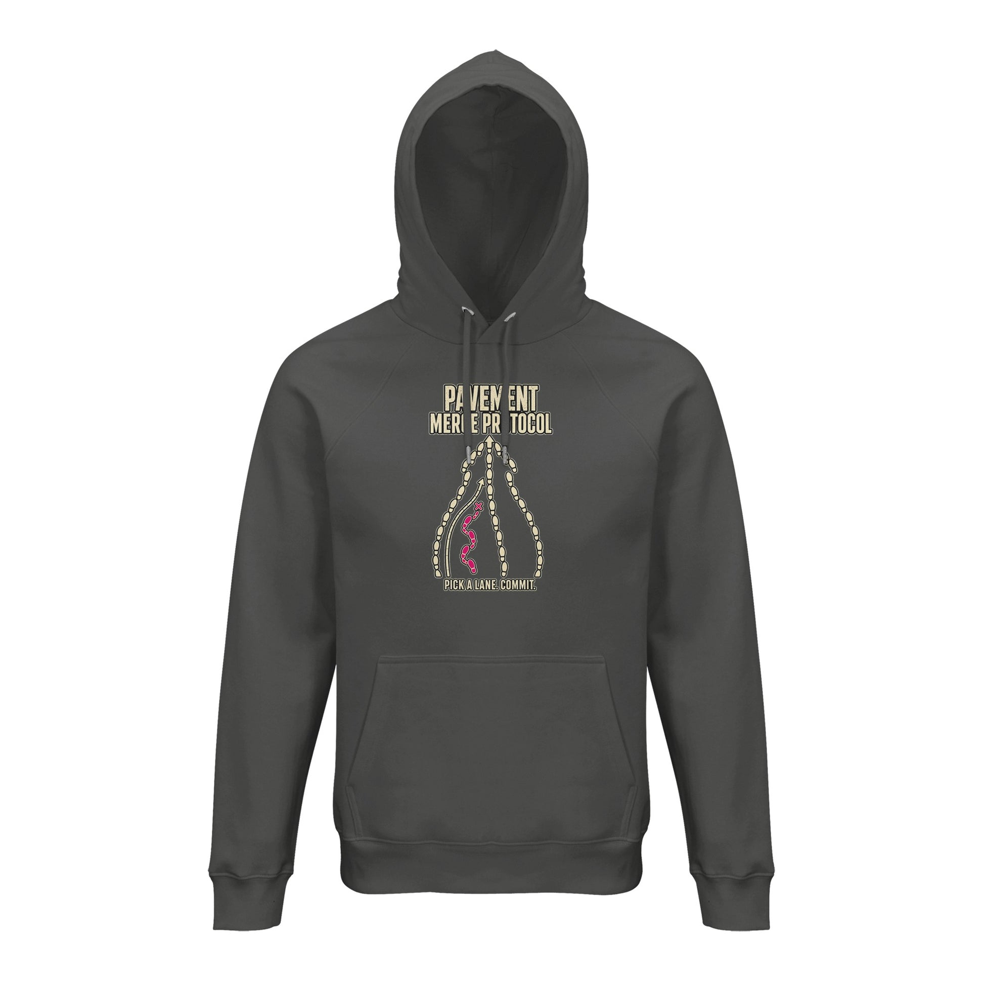 Pavement Merge Protocol — Pick a Lane Hoodie — product view 13