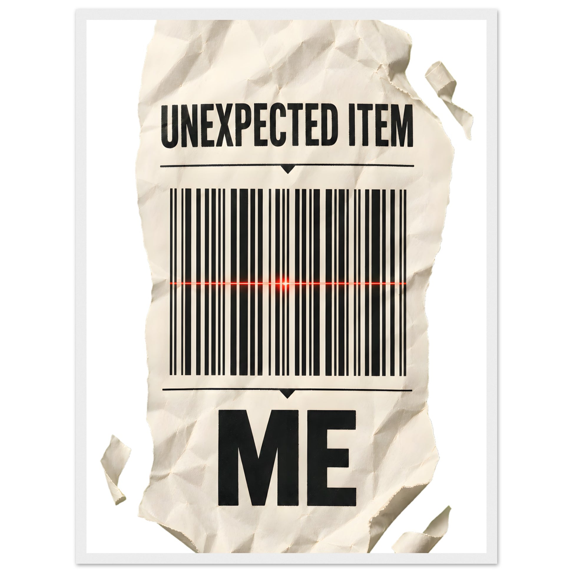 Unexpected Item: Me Framed Wall Art — product view 2