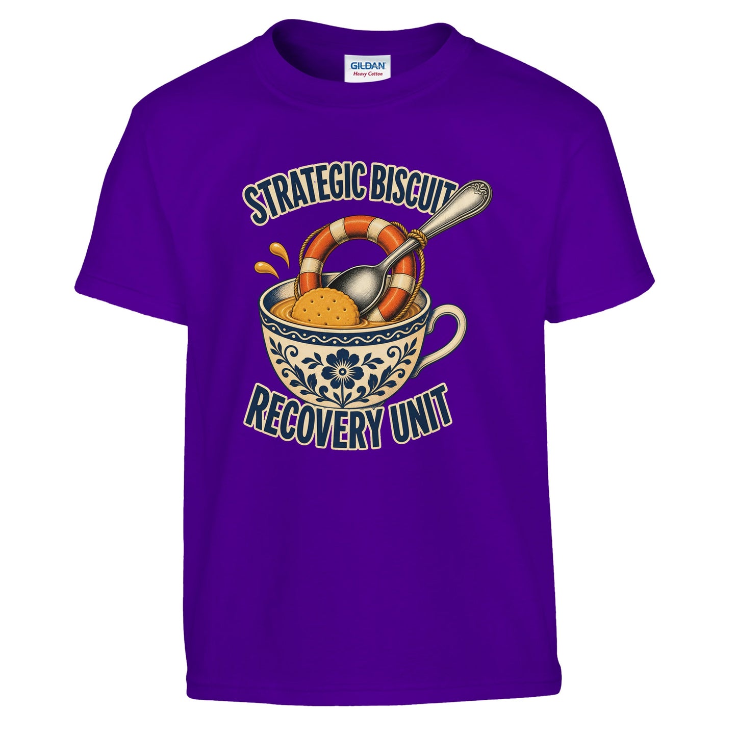 Strategic Biscuit Recovery Unit Kids' T-shirt — product view 6