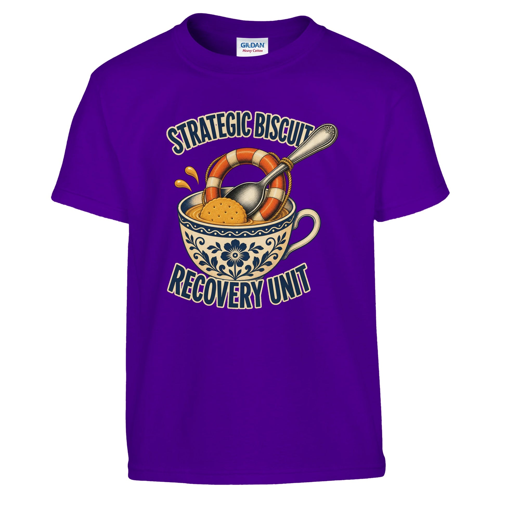 Strategic Biscuit Recovery Unit Kids' T-shirt — product view 6
