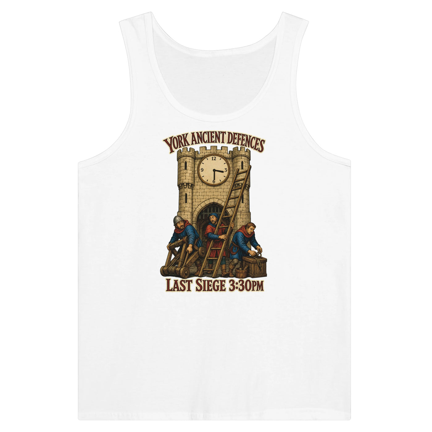 York Ancient Defences – Last Siege 3:30pm Premium Unisex Tank Top