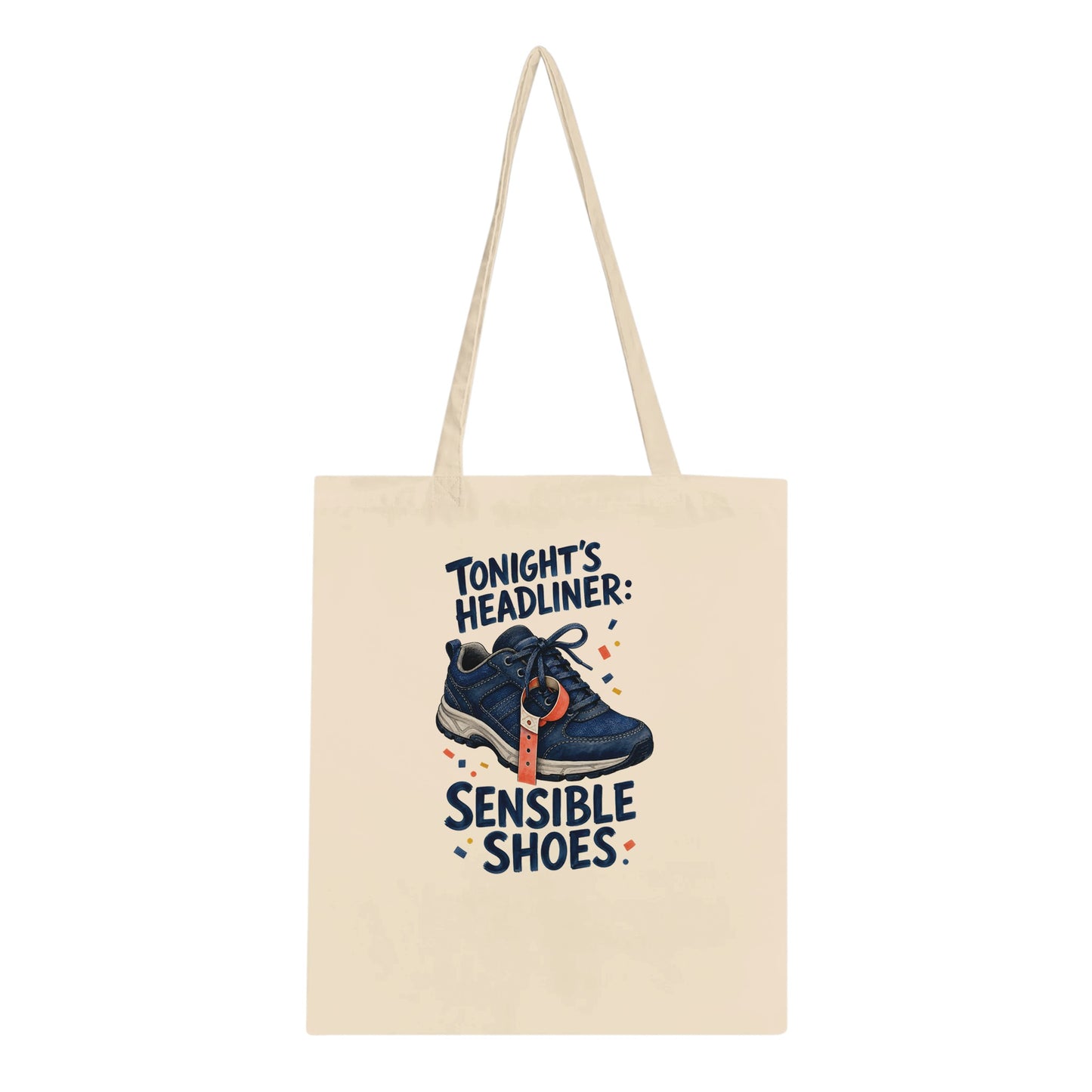 Tonight's Headliner: Sensible Shoes Concert Tote Bag — product view 1