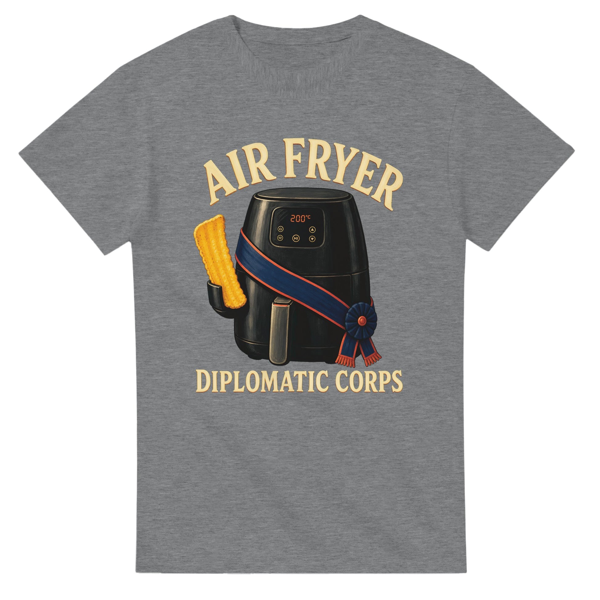 Air Fryer Diplomatic Corps T-shirt — product view 12
