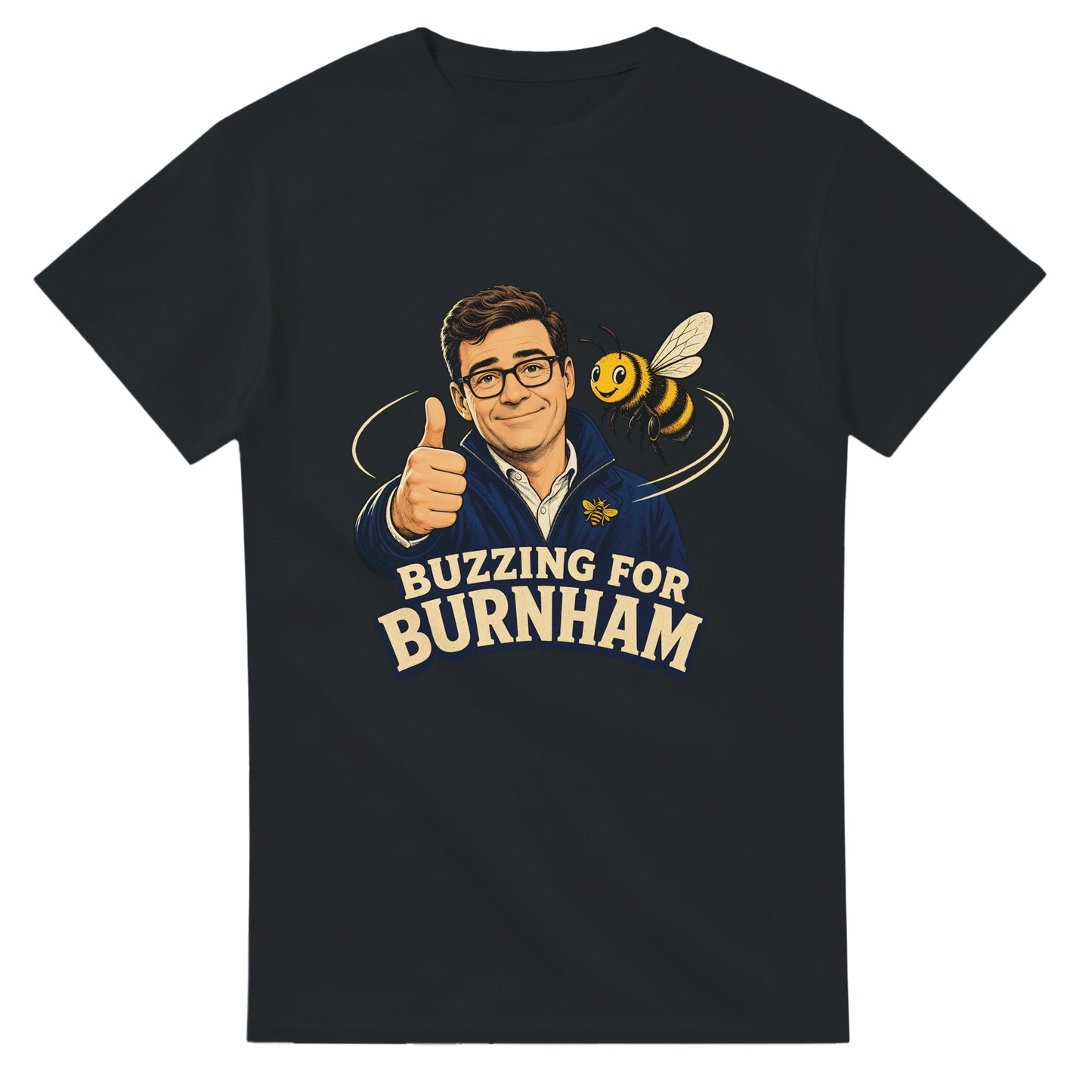 Buzzing for Burnham T-shirt — product view 10