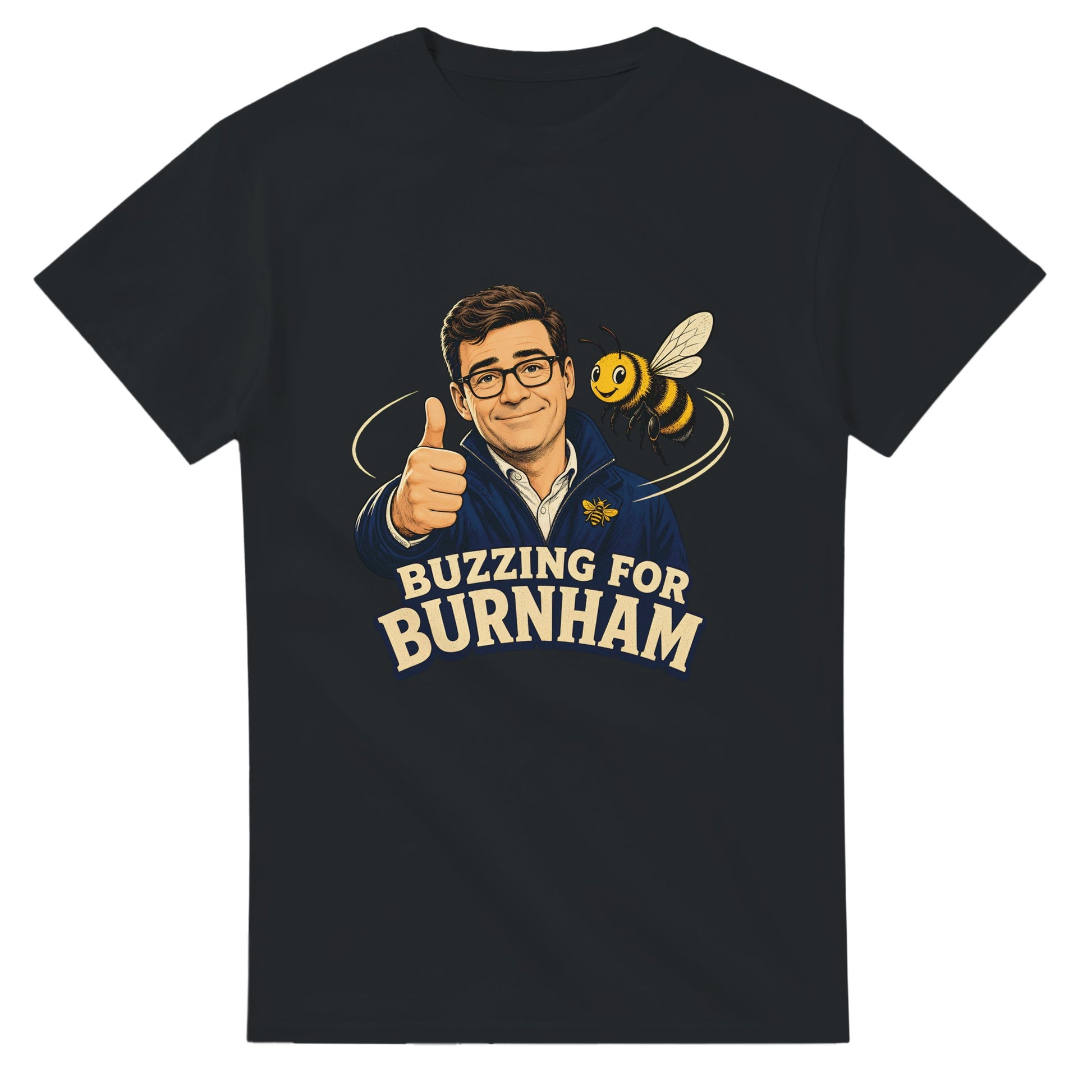 Buzzing for Burnham T-shirt — product view 10