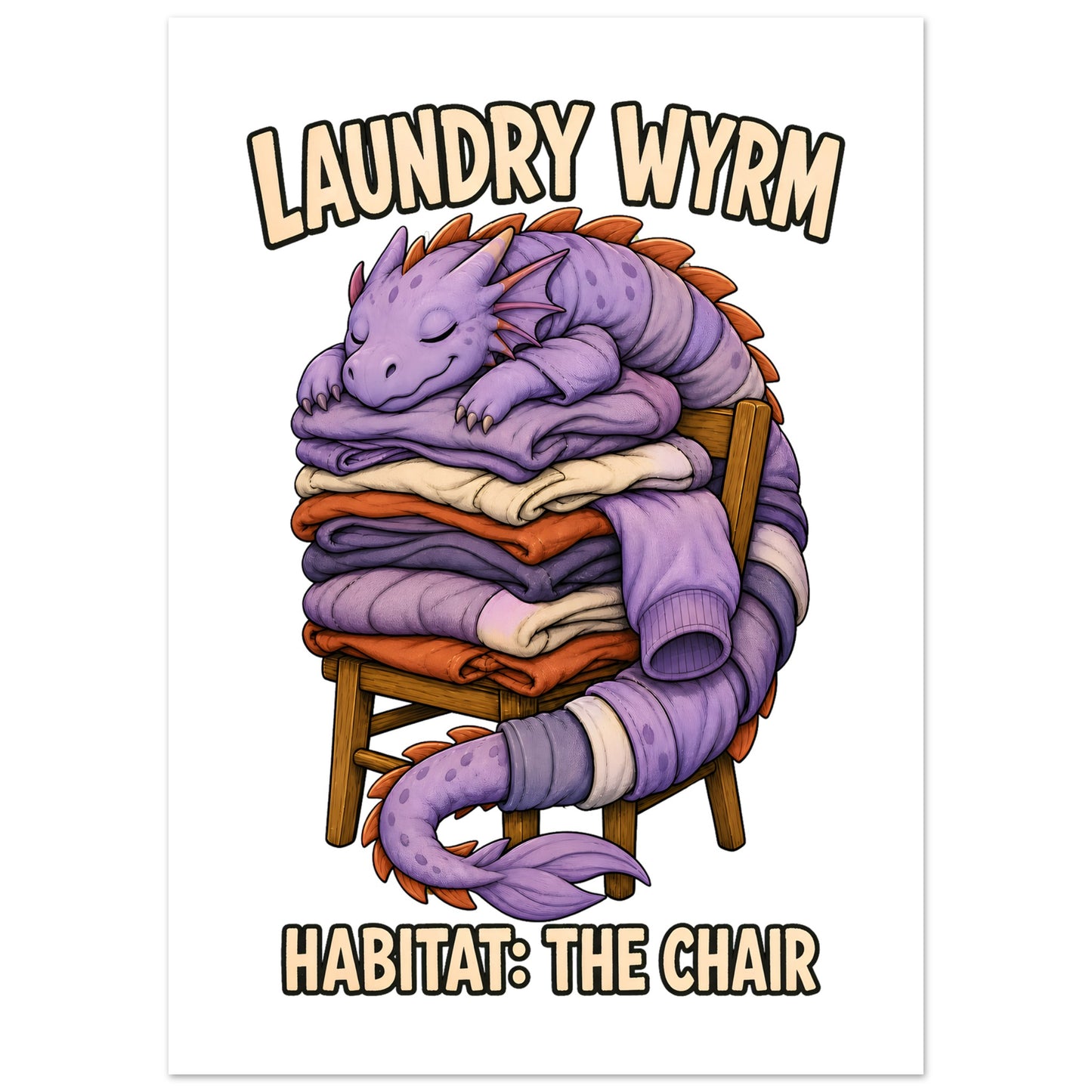 Laundry Wyrm – Habitat: The Chair Poster — product view 4