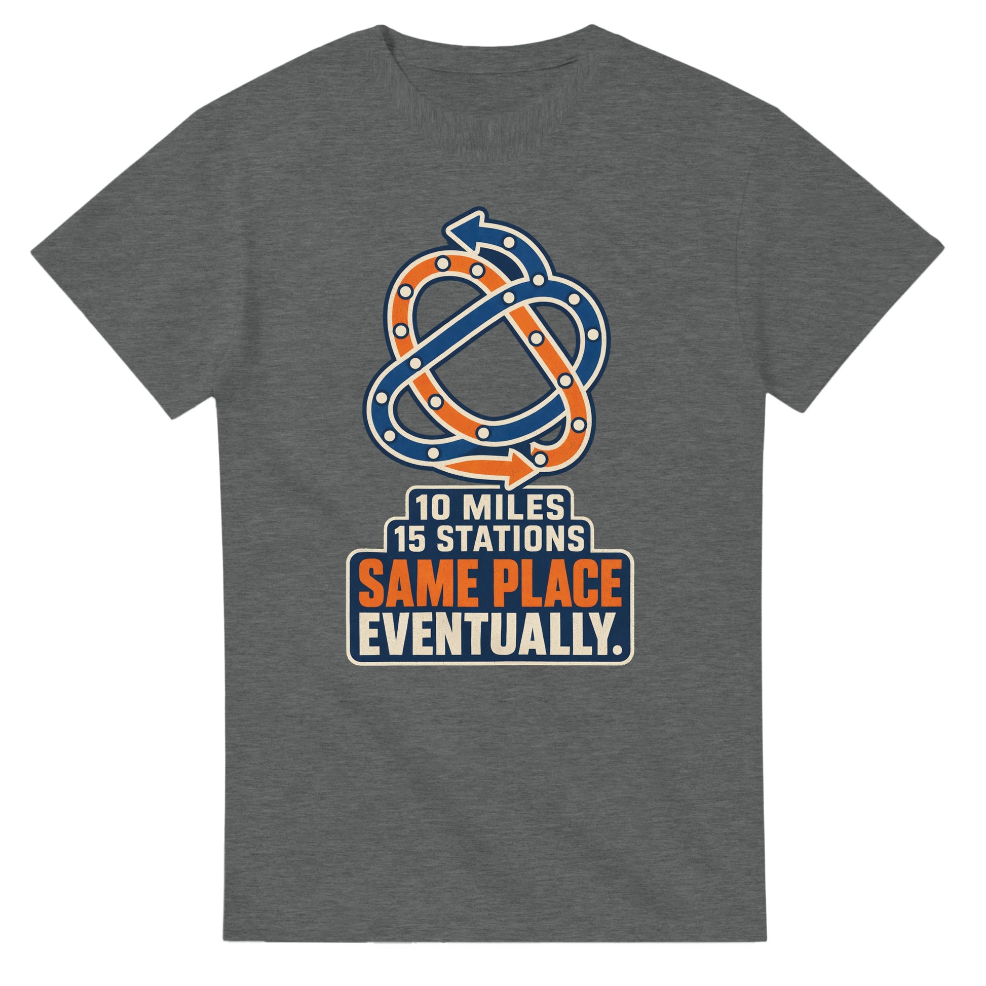 Glasgow Same Place Eventually T-shirt — product view 3