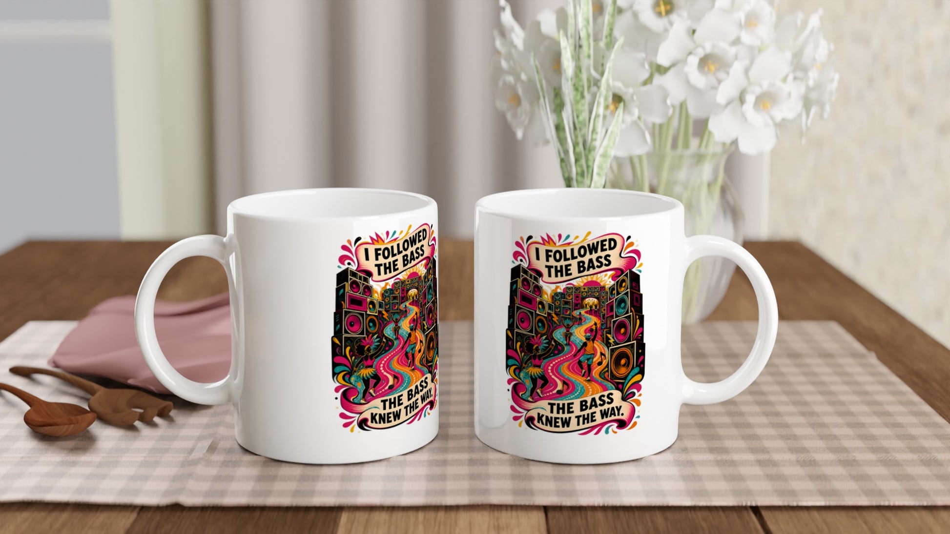 I Followed the Bass Mug — product view 4
