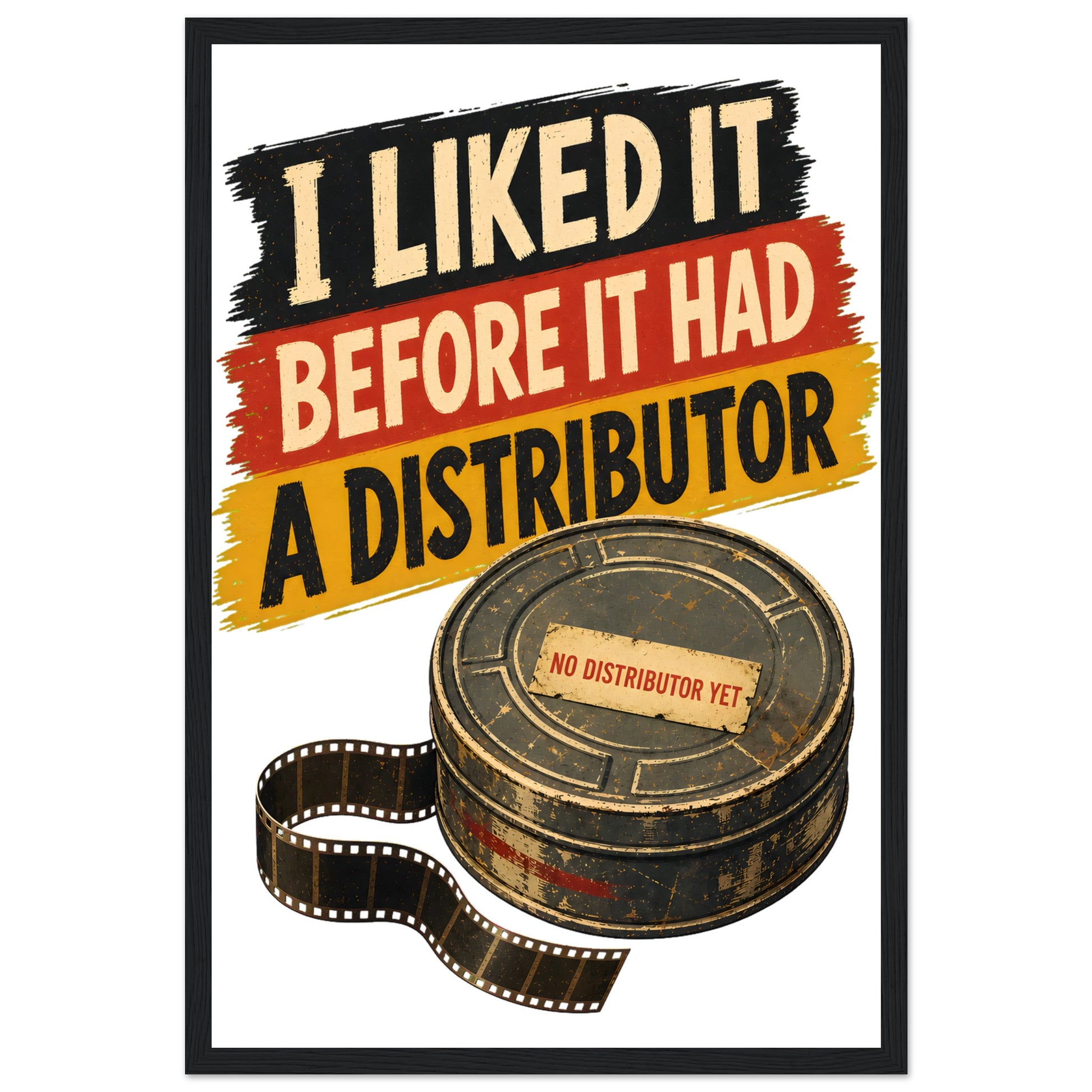 I Liked It Before It Had a Distributor Framed Wall Art — product view 6