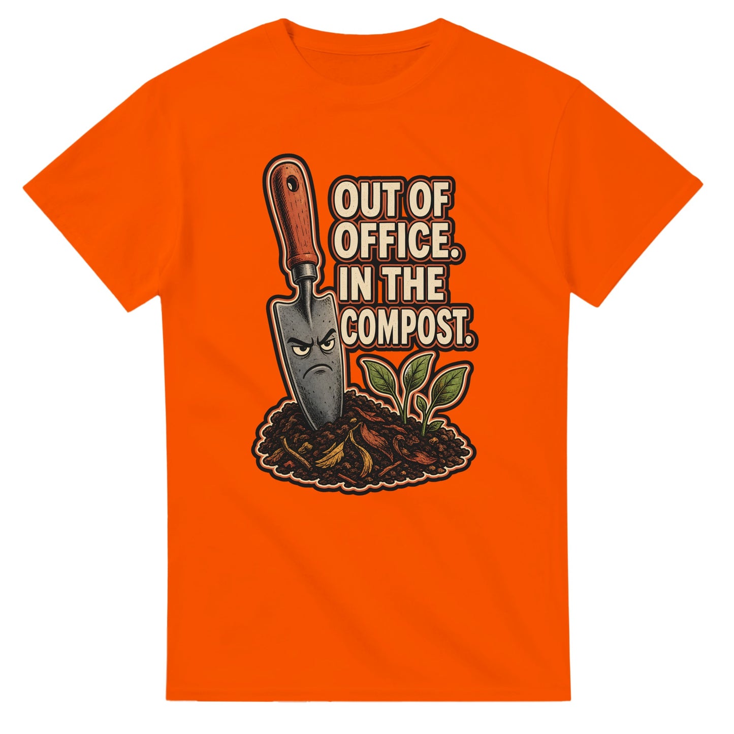 Out of Office, In the Compost T-shirt — product view 7