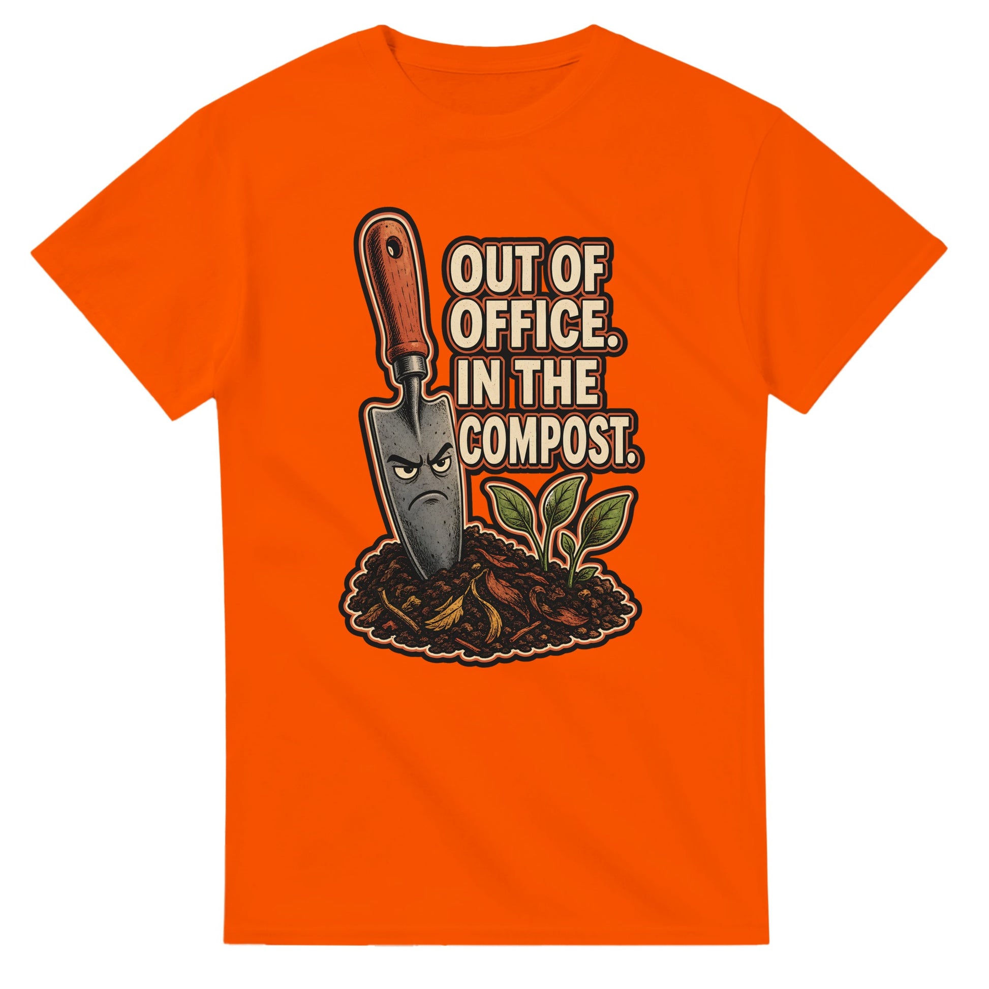 Out of Office, In the Compost T-shirt — product view 7