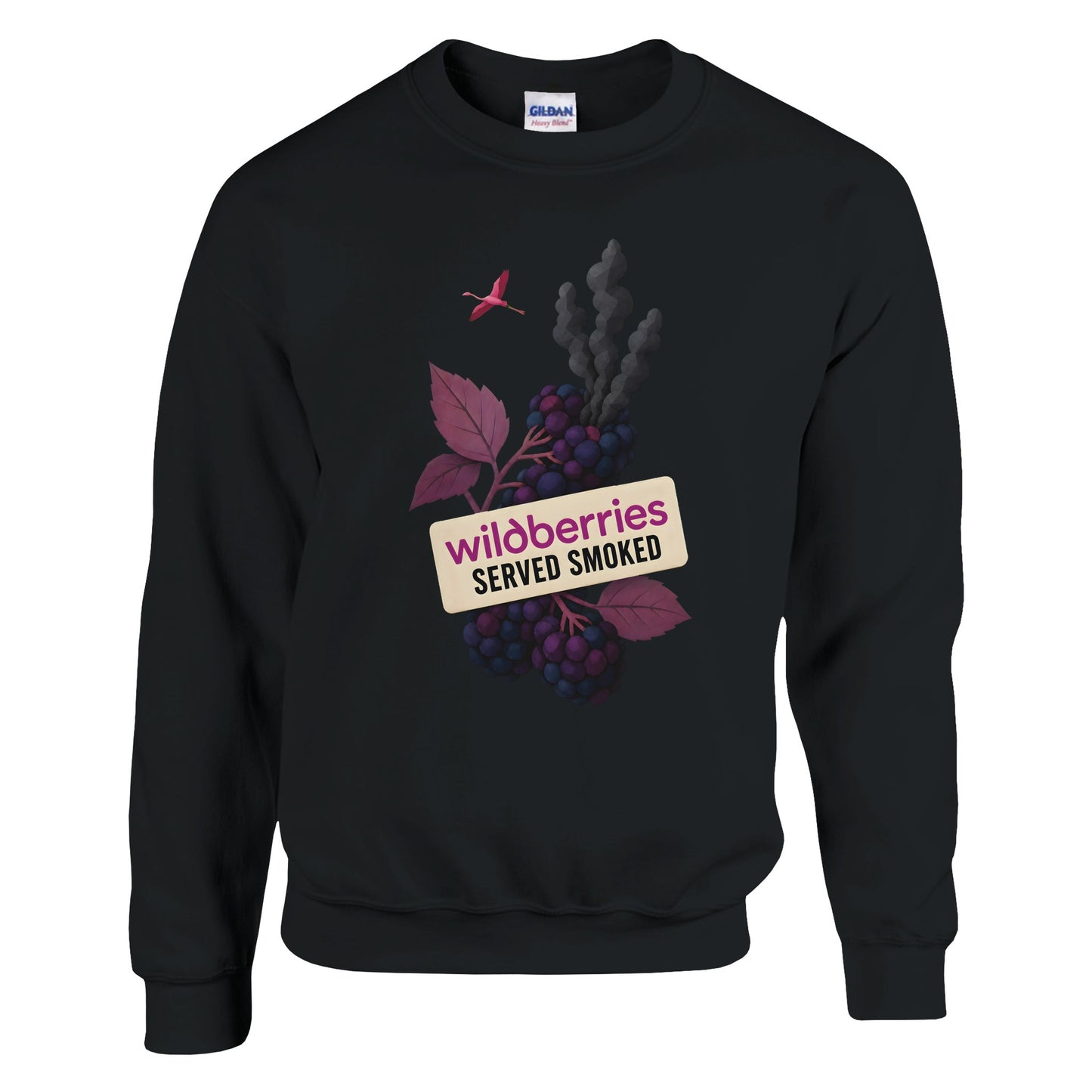 Wildberries, Served Smoked Sweatshirt — product view 5