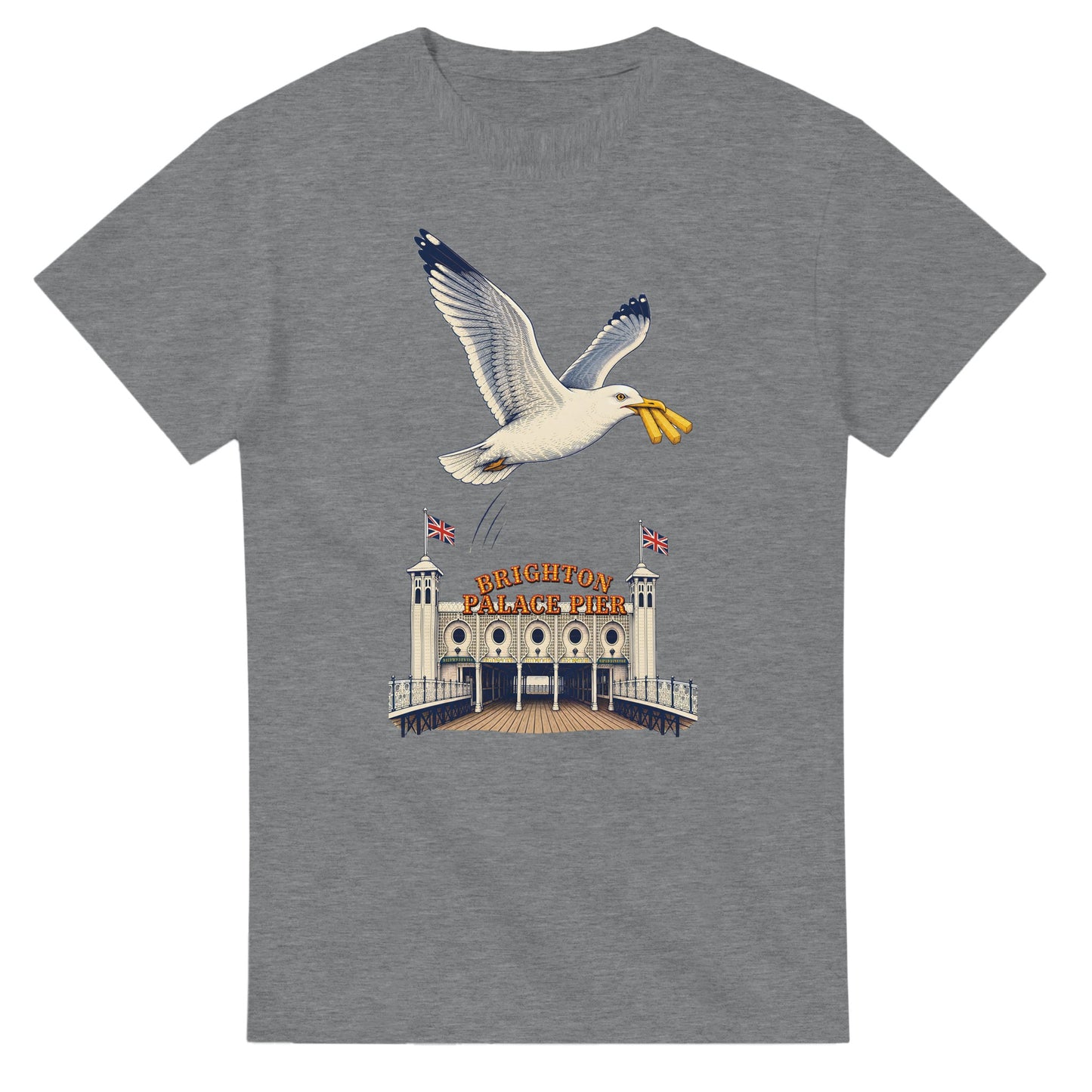 Brighton Palace Pier Chip Heist T-shirt — product view 12