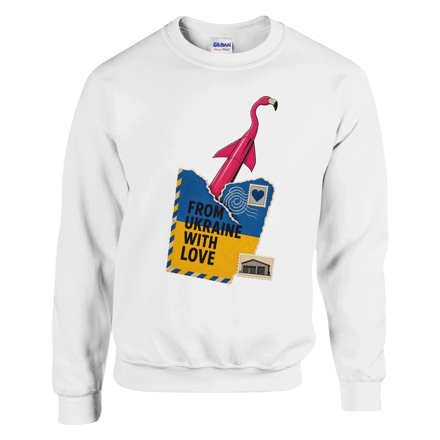 From Ukraine With Love Sweatshirt — product view 1