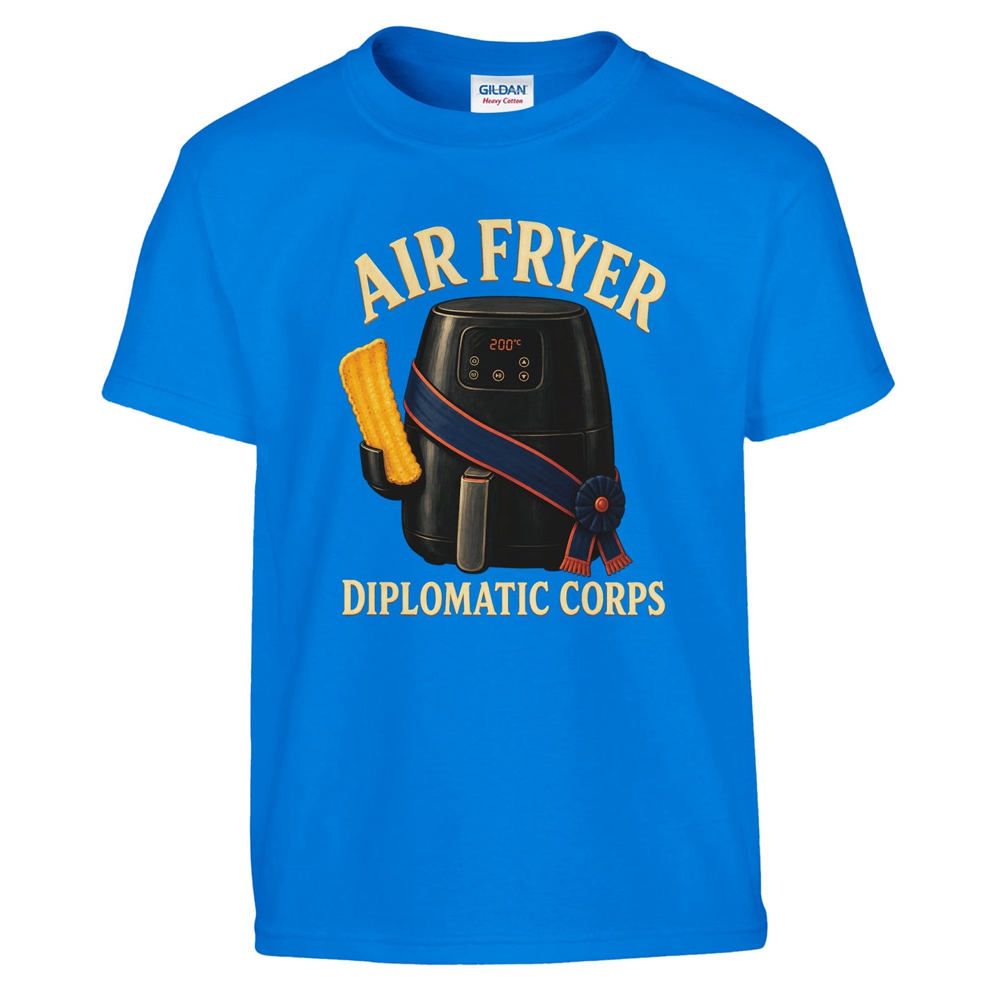 Air Fryer Diplomatic Corps Kids' T-shirt — product view 14