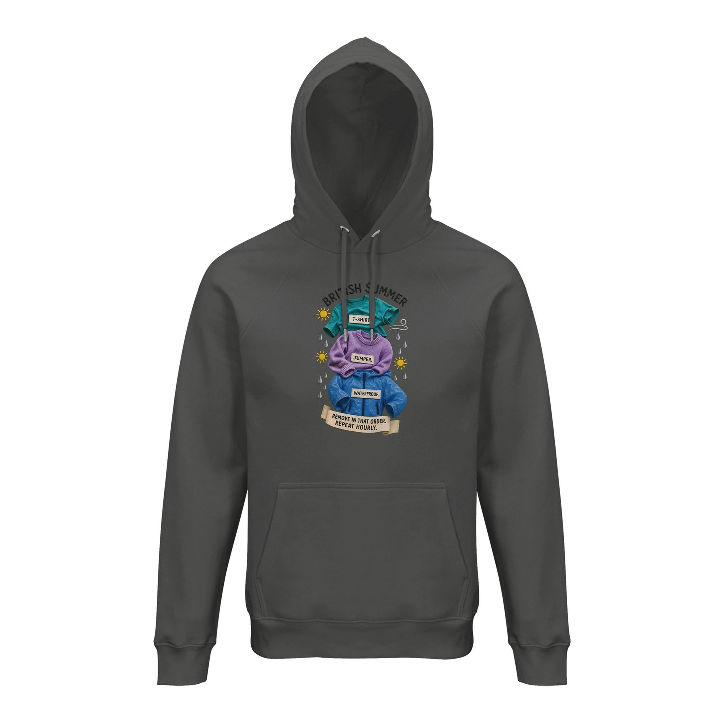 British Summer: Repeat Layers Hourly Hoodie — product view 4