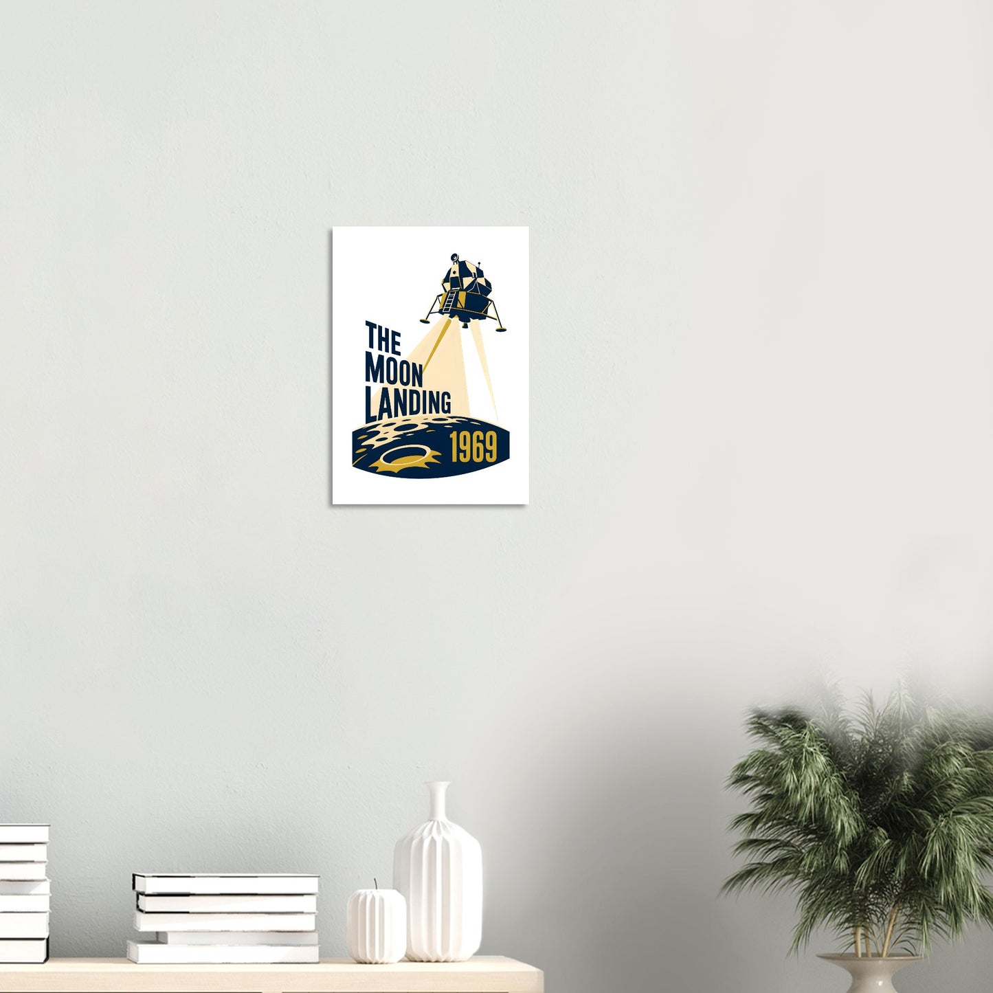 The Moon Landing — 1969 Poster — product view 8