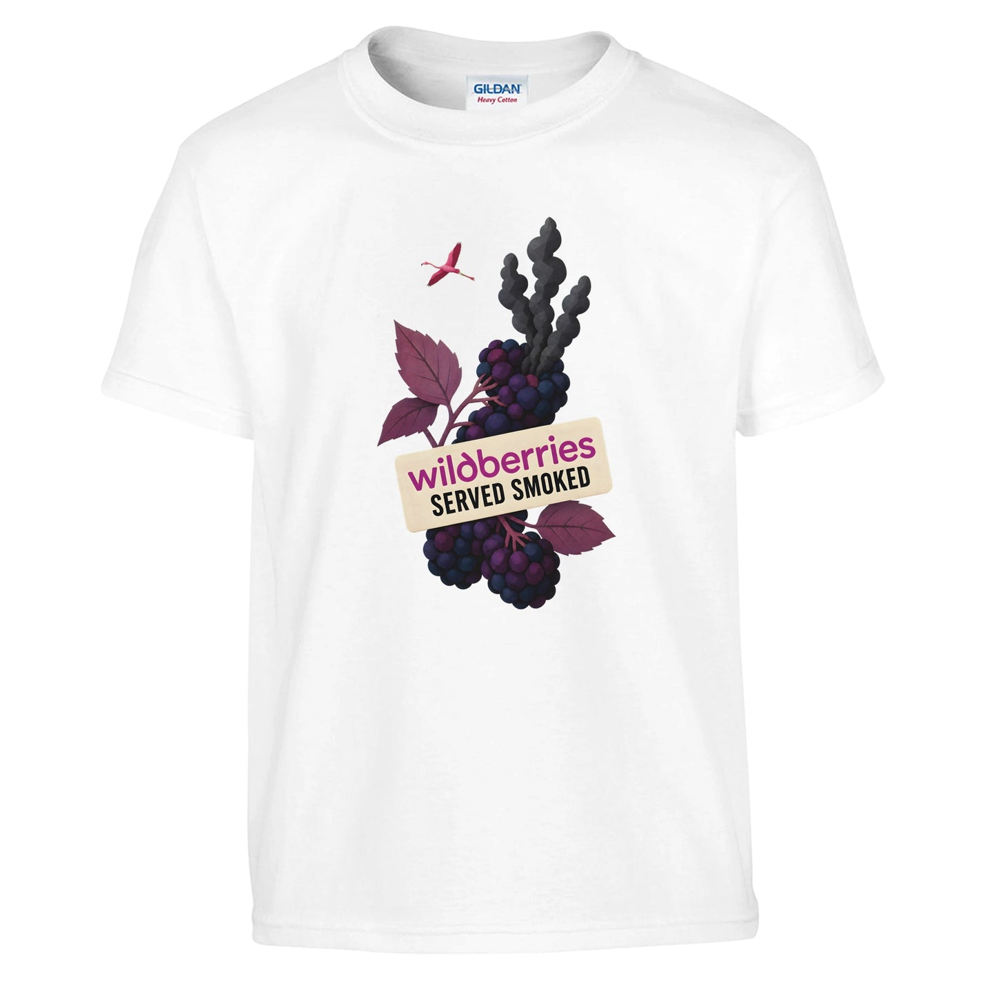Wildberries, Served Smoked Kids' T-shirt — product view 1
