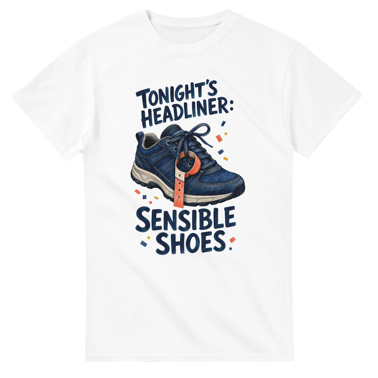 Tonight's Headliner: Sensible Shoes Concert T-shirt — product view 1